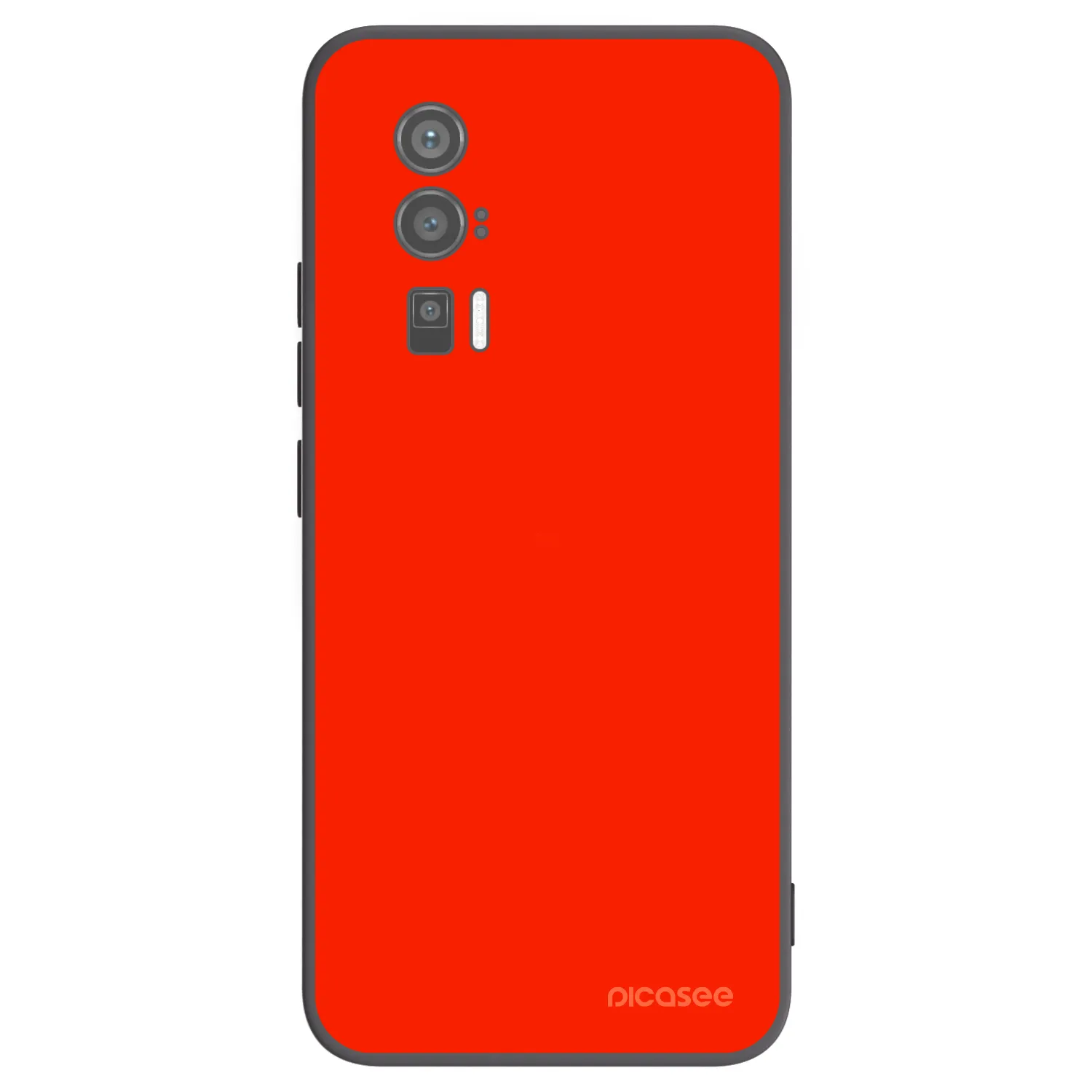 Picasee fekete szilikon tok az alábbi mobiltelefonokra Xiaomi Poco F5 Pro 5G - Maranello Red