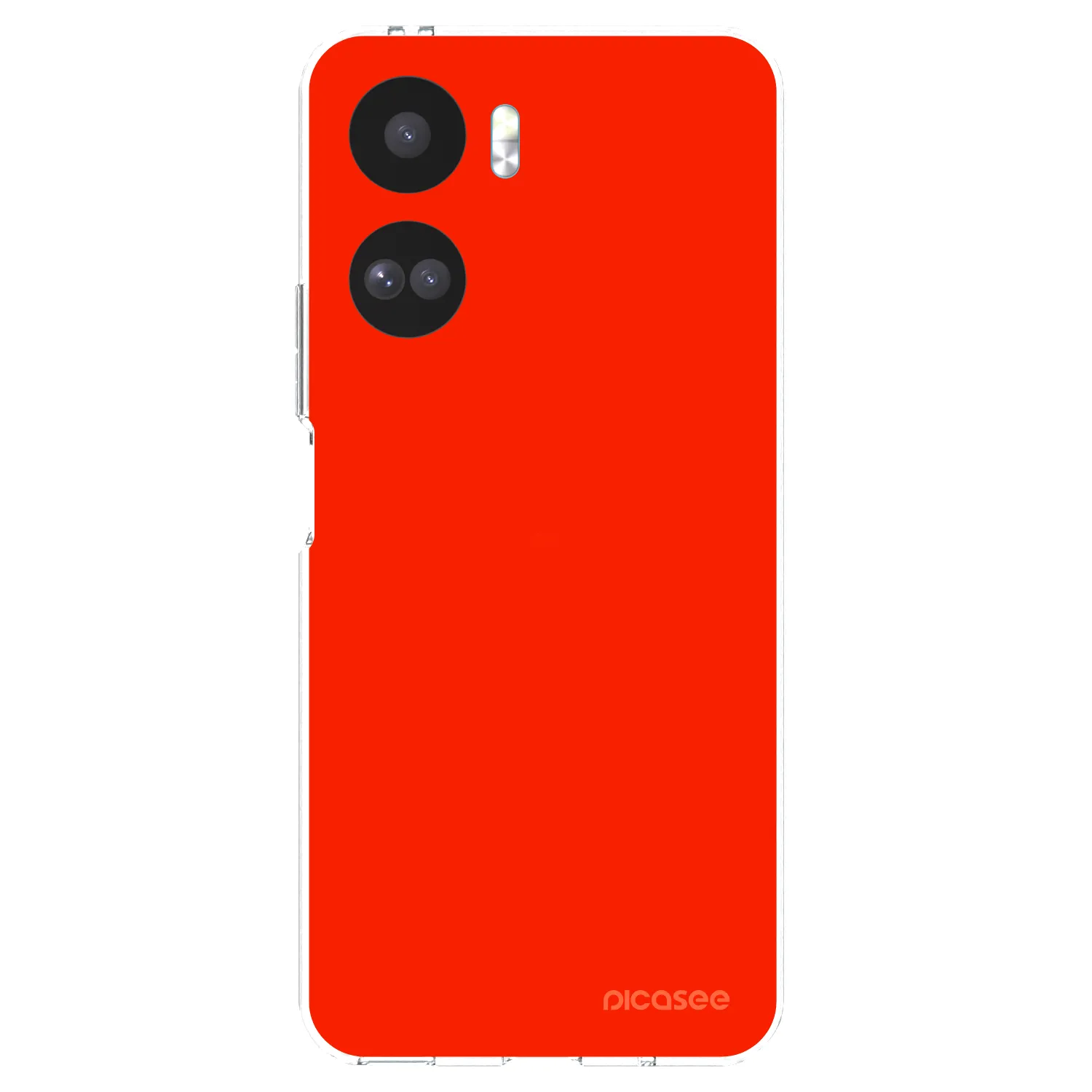 Picasee átlátszó szilikon tok az alábbi mobiltelefonokra Honor 90 Lite 5G - Maranello Red