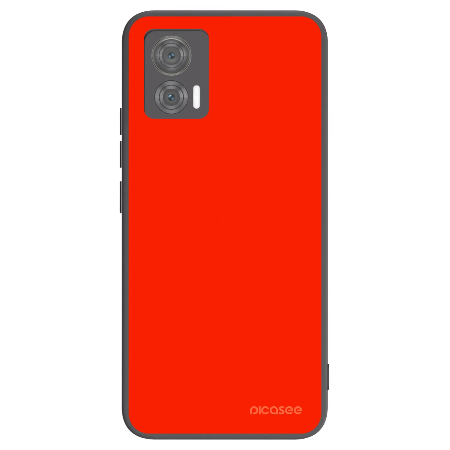 Picasee fekete szilikon tok az alábbi mobiltelefonokra Motorola Edge 30 Neo - Maranello Red