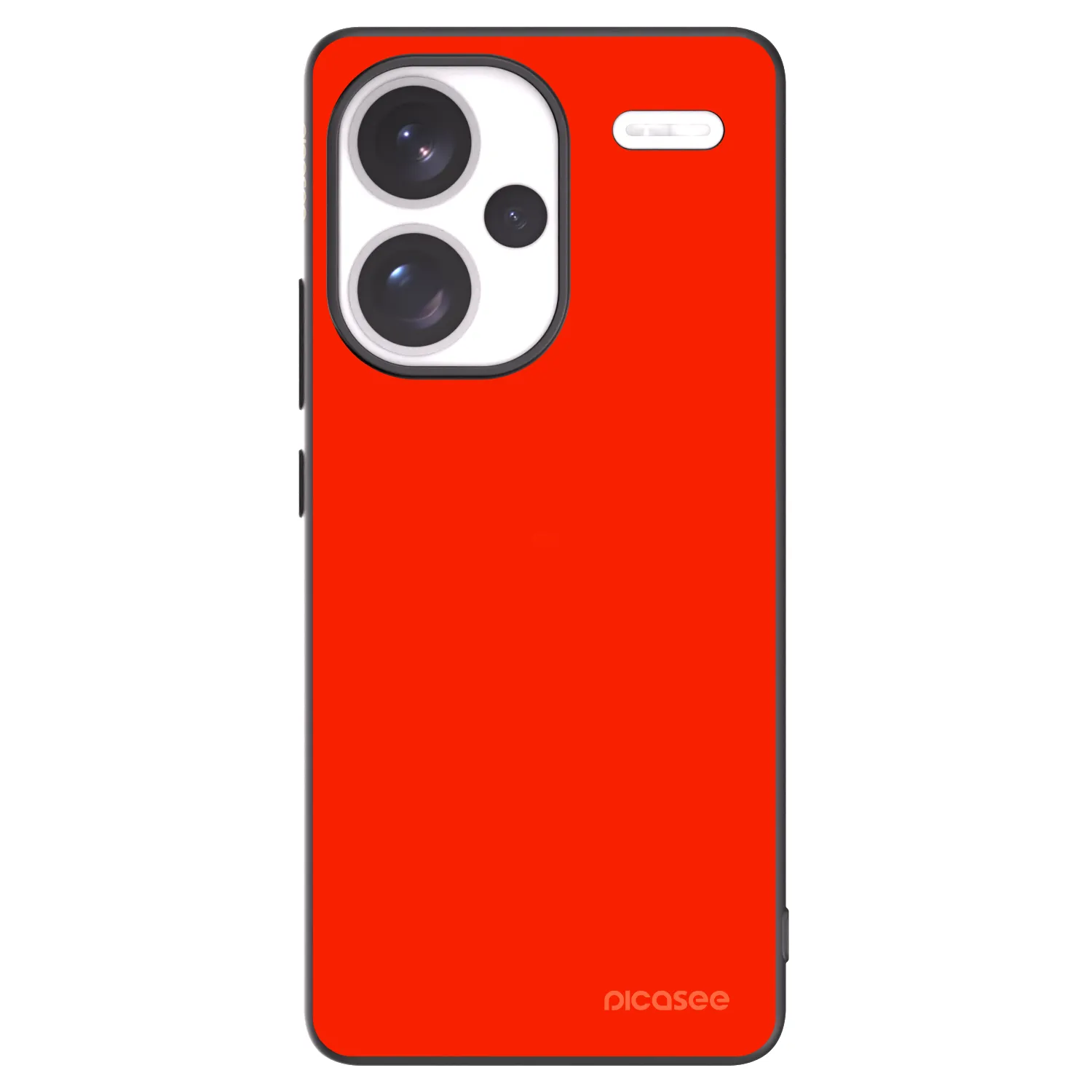 Picasee fekete szilikon tok az alábbi mobiltelefonokra Xiaomi Redmi Note 13 Pro+ 5G - Maranello Red