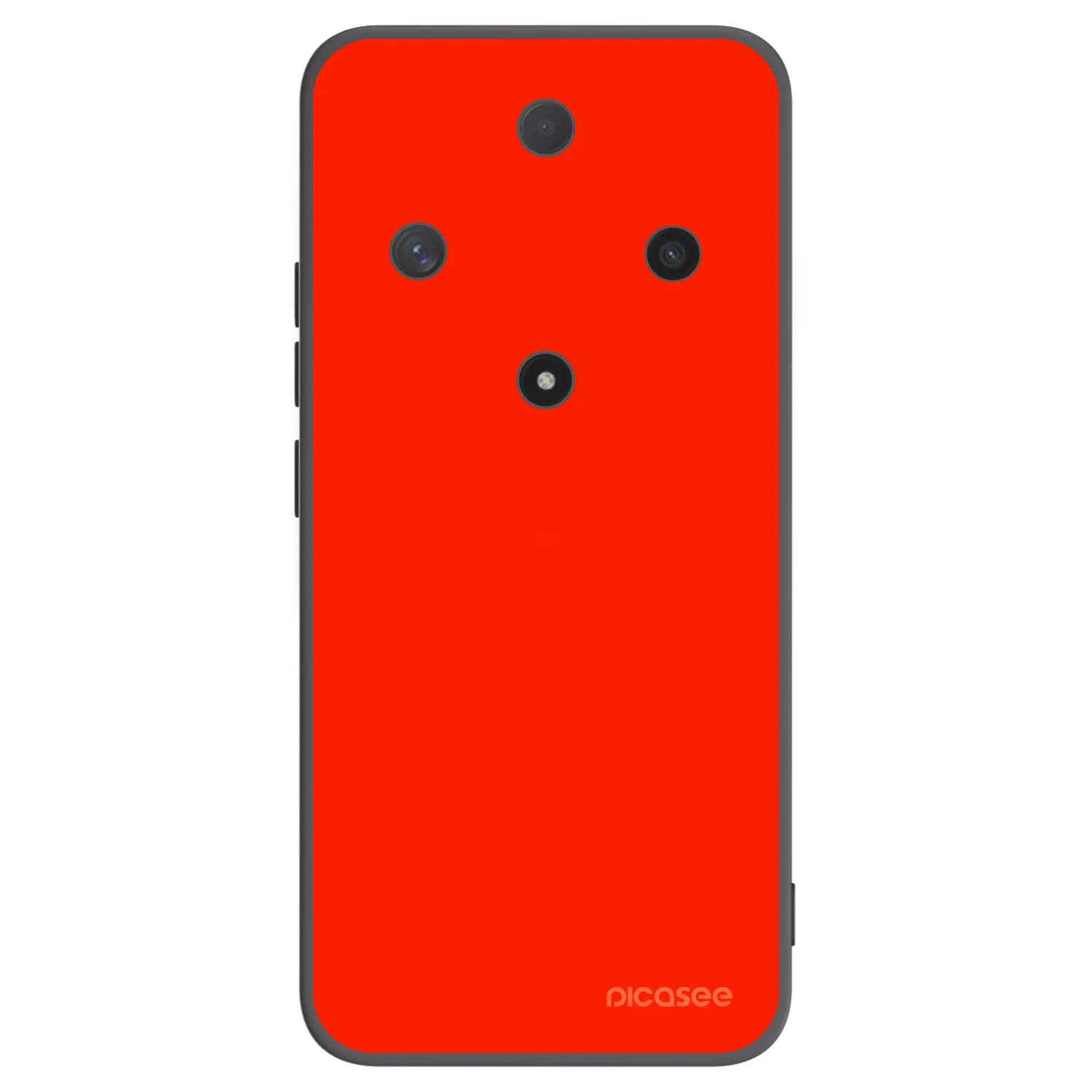 Picasee fekete szilikon tok az alábbi mobiltelefonokra Honor Magic6 Lite 5G - Maranello Red
