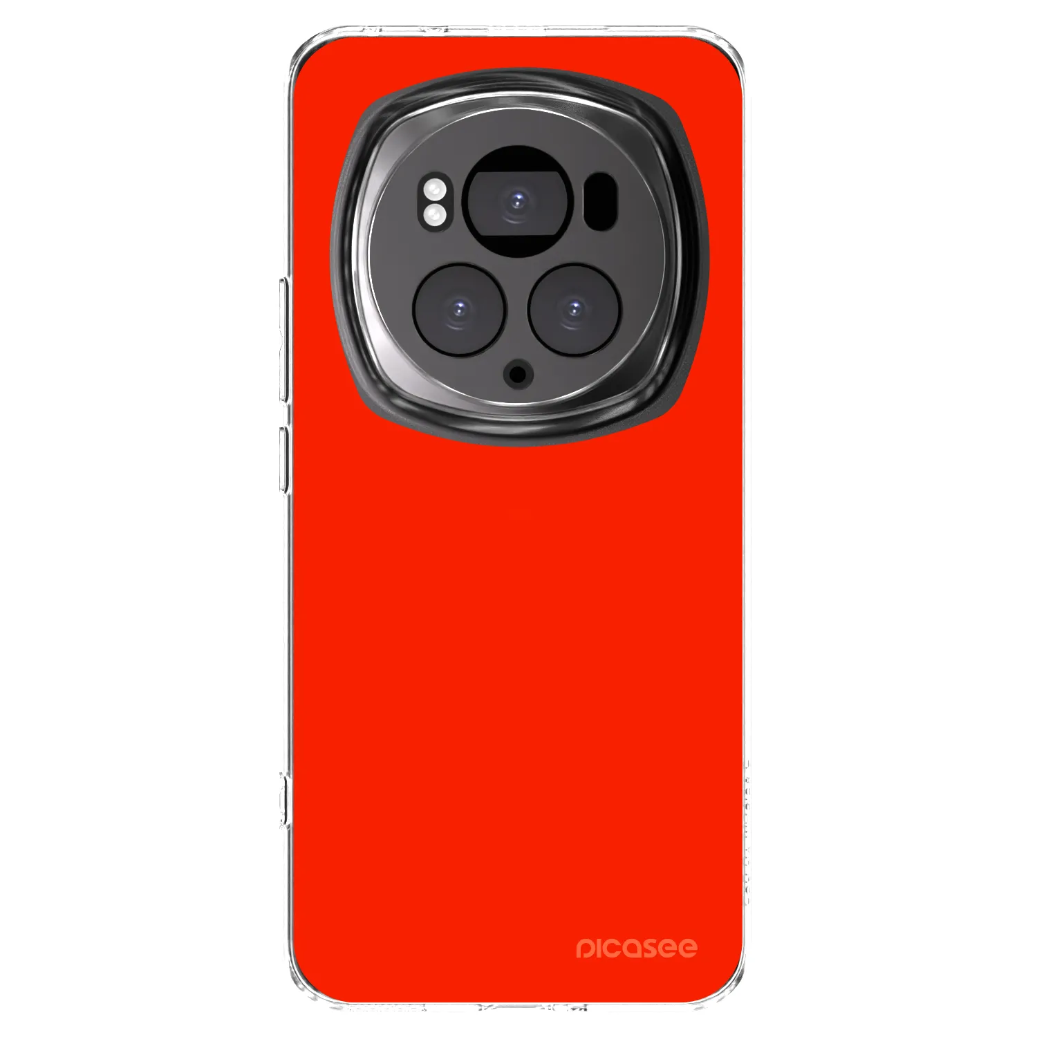 Picasee átlátszó szilikon tok az alábbi mobiltelefonokra Honor Magic6 Pro - Maranello Red
