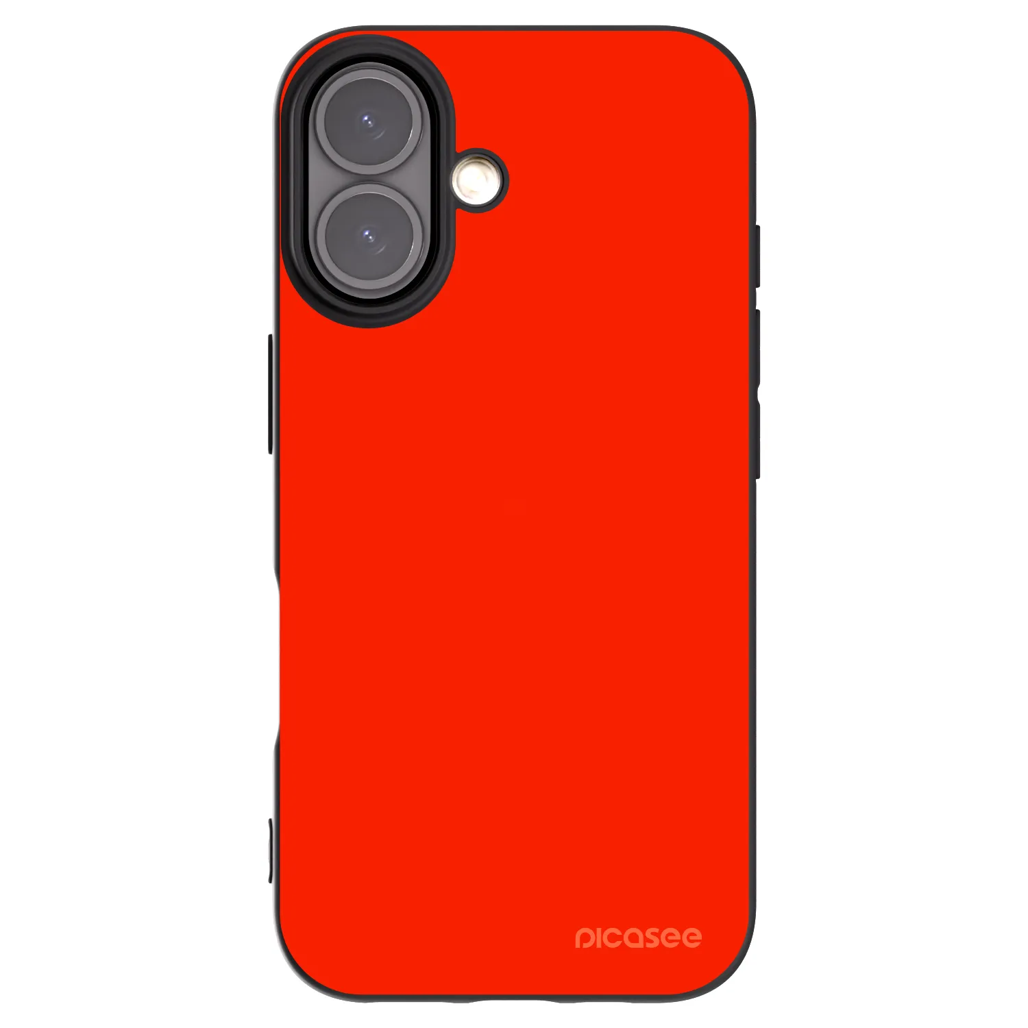Picasee fekete szilikon tok az alábbi mobiltelefonokra Apple iPhone 16 - Maranello Red