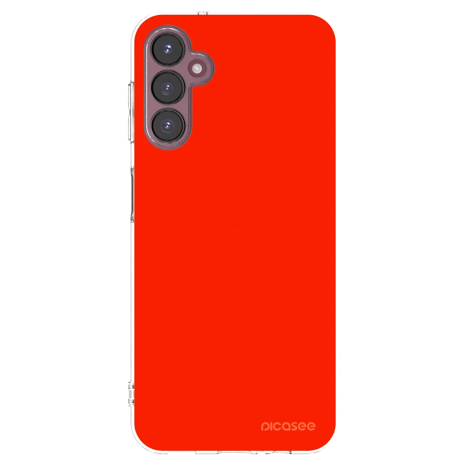 Picasee átlátszó szilikon tok az alábbi mobiltelefonokra Samsung Galaxy A05s A057G - Maranello Red
