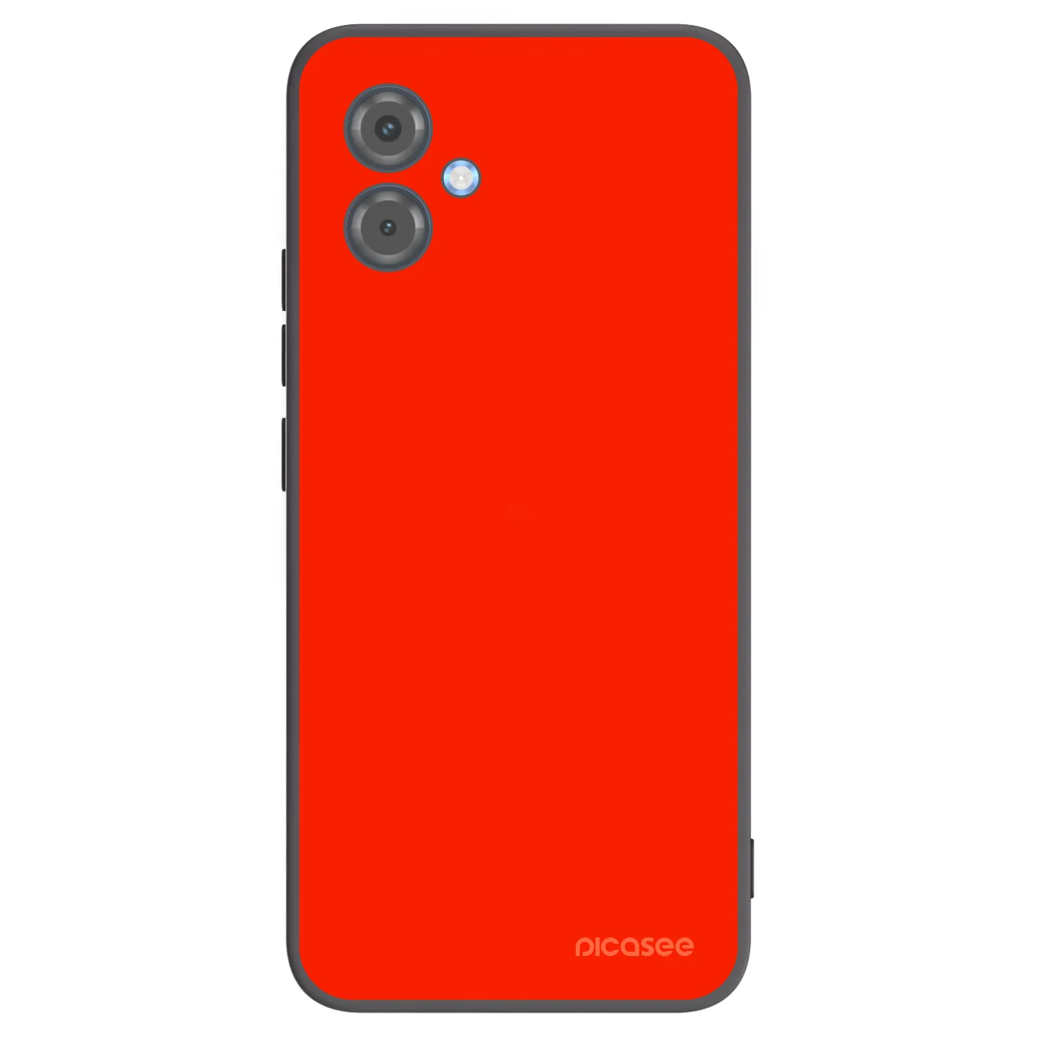 Picasee fekete szilikon tok az alábbi mobiltelefonokra Motorola Moto G14 - Maranello Red