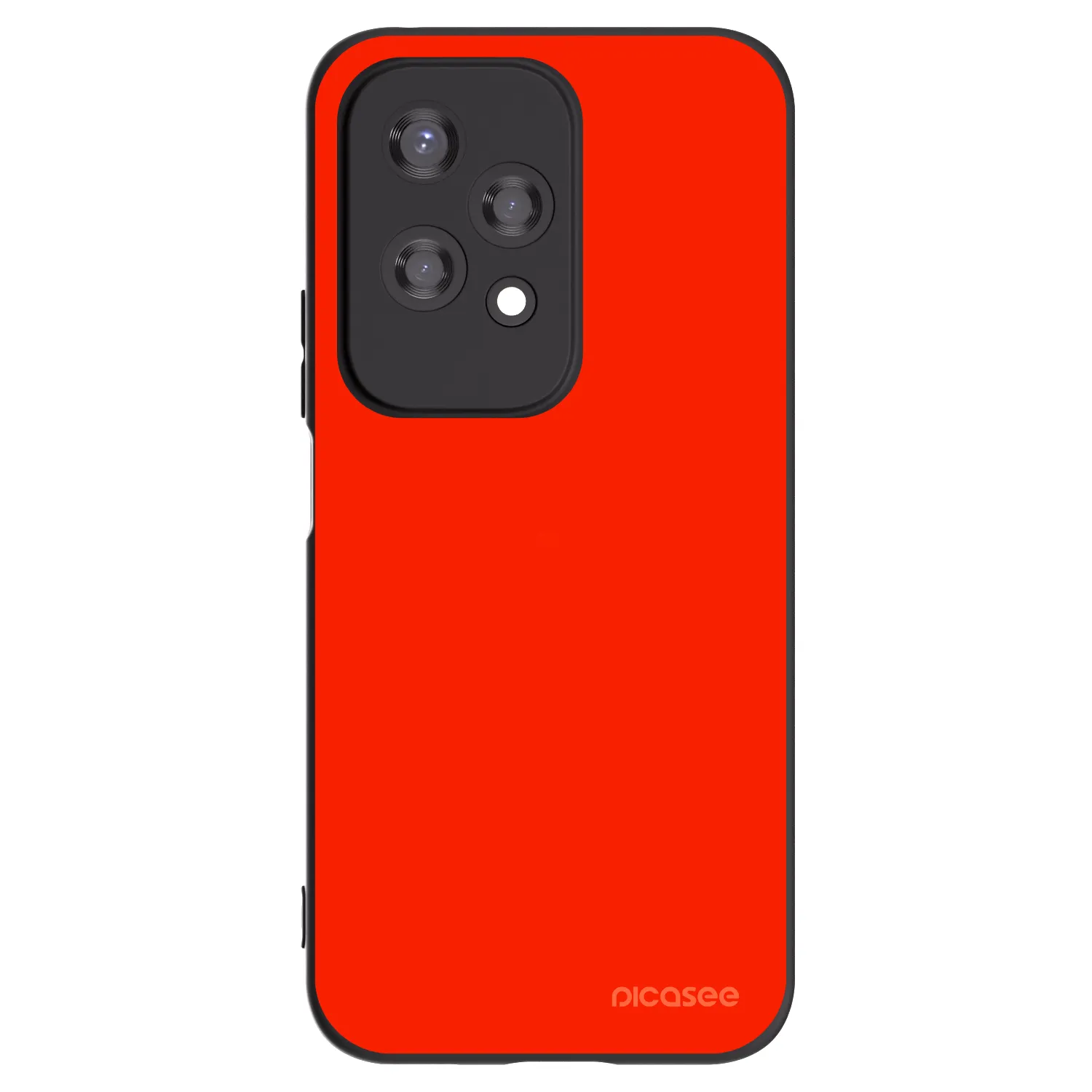 Picasee fekete szilikon tok az alábbi mobiltelefonokra Honor 200 Lite - Maranello Red