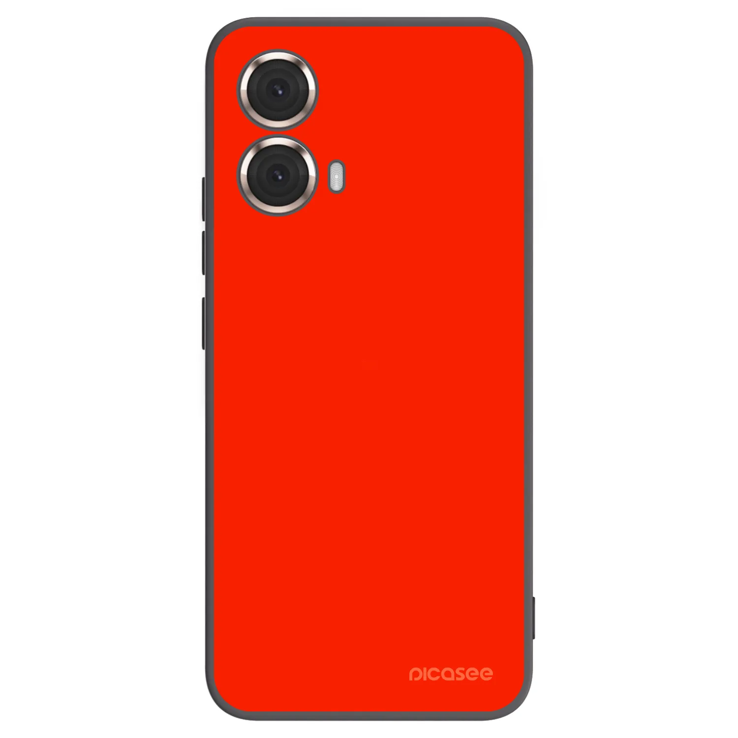Picasee fekete szilikon tok az alábbi mobiltelefonokra Motorola Moto G85 - Maranello Red