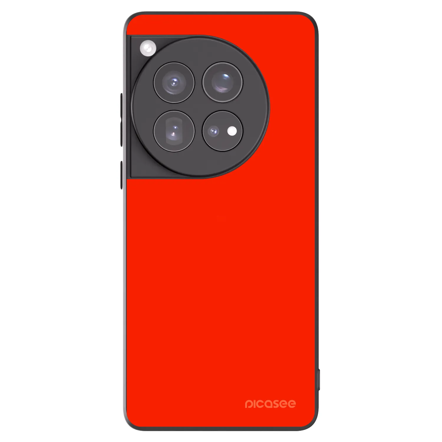 Picasee fekete szilikon tok az alábbi mobiltelefonokra OnePlus 12 5G - Maranello Red