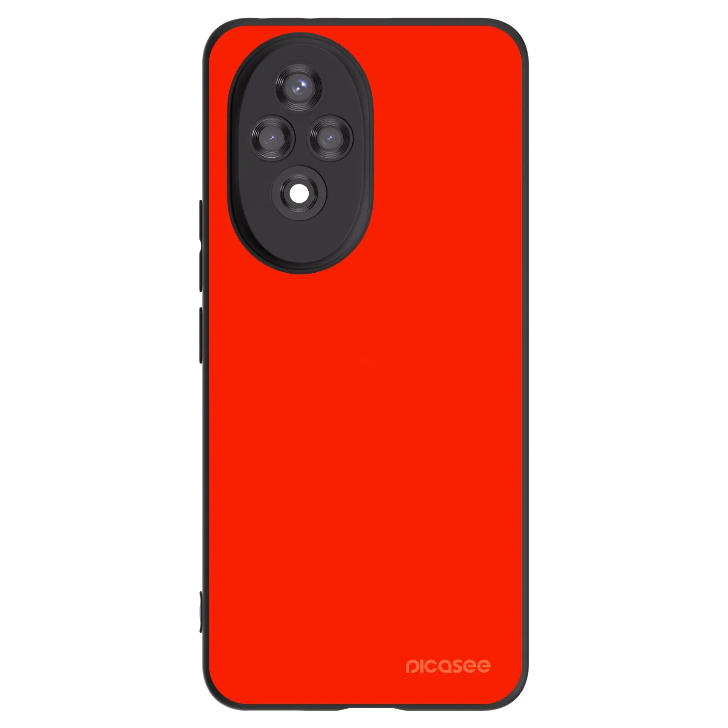 Picasee fekete szilikon tok az alábbi mobiltelefonokra Honor 200 Pro 5G - Maranello Red