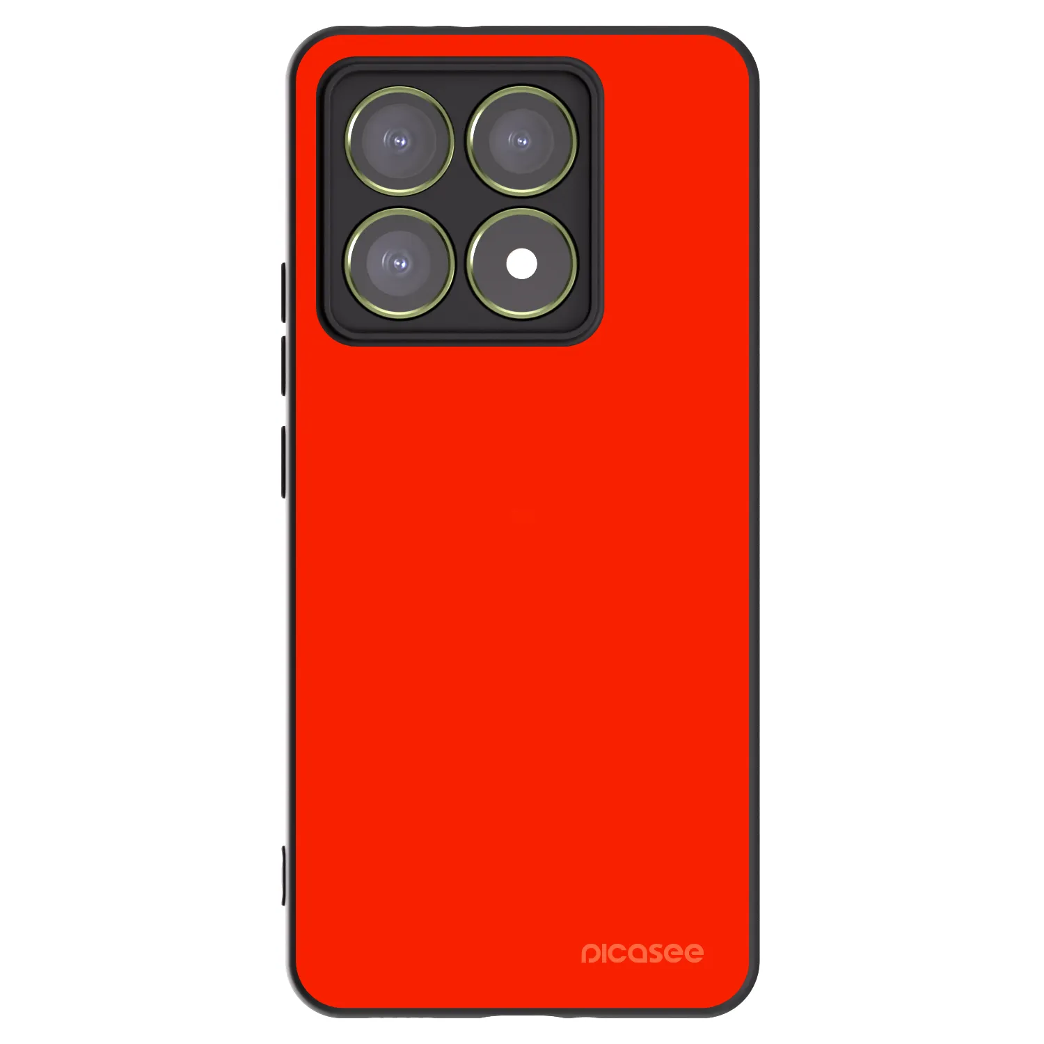 Picasee fekete szilikon tok az alábbi mobiltelefonokra Xiaomi 14T - Maranello Red