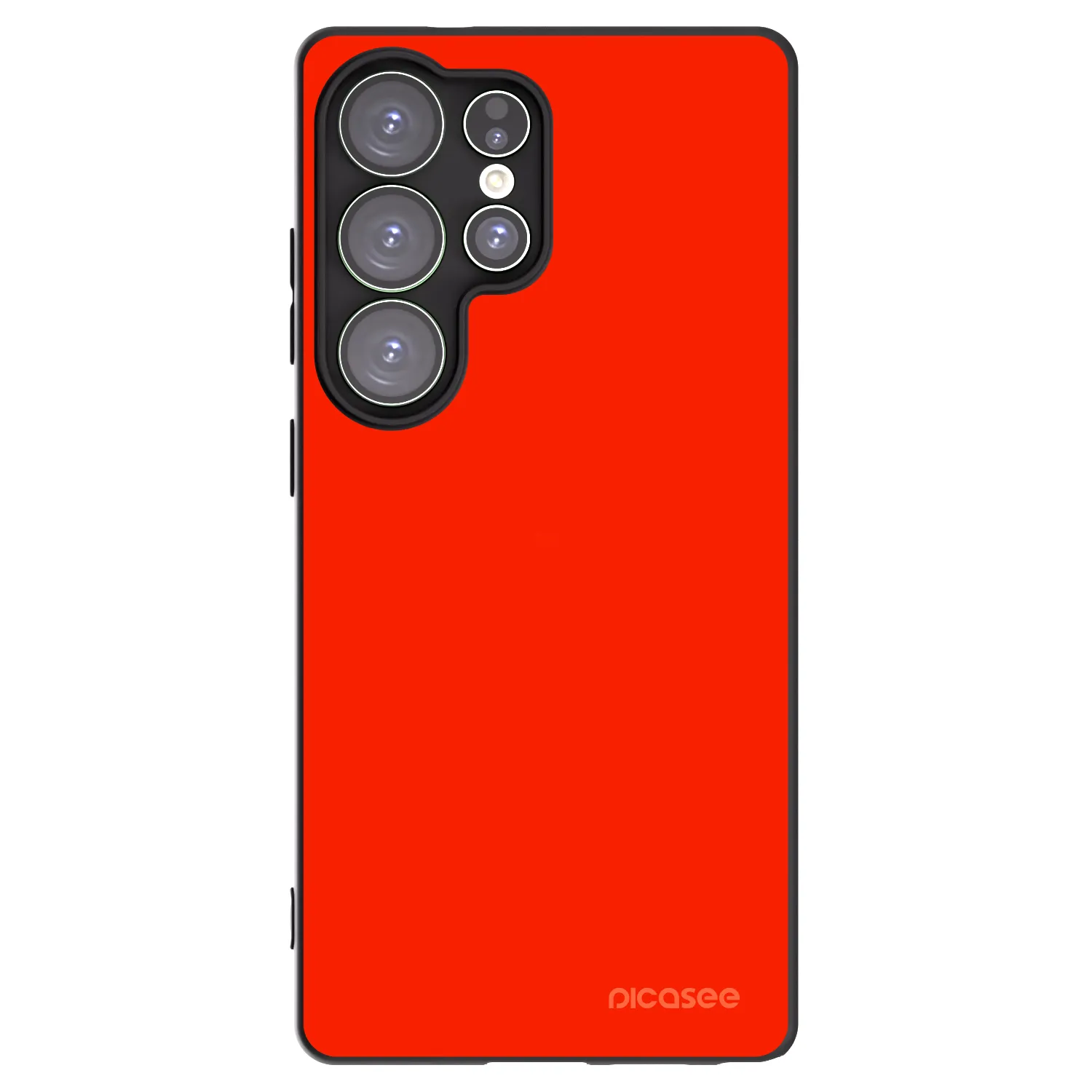 Picasee fekete szilikon tok az alábbi mobiltelefonokra Samsung Galaxy S25 Ultra 5G - Maranello Red