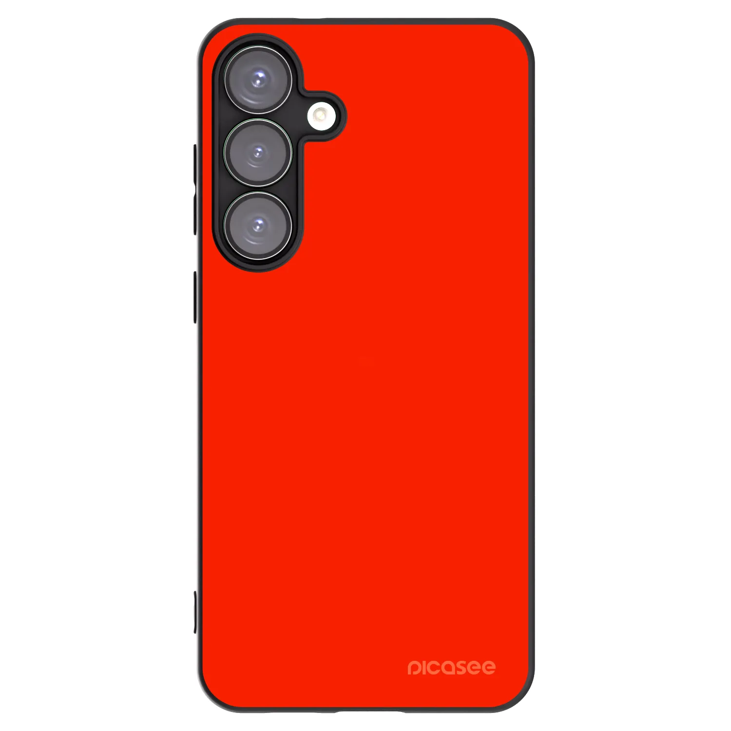 Picasee fekete szilikon tok az alábbi mobiltelefonokra Samsung Galaxy S25+ 5G - Maranello Red