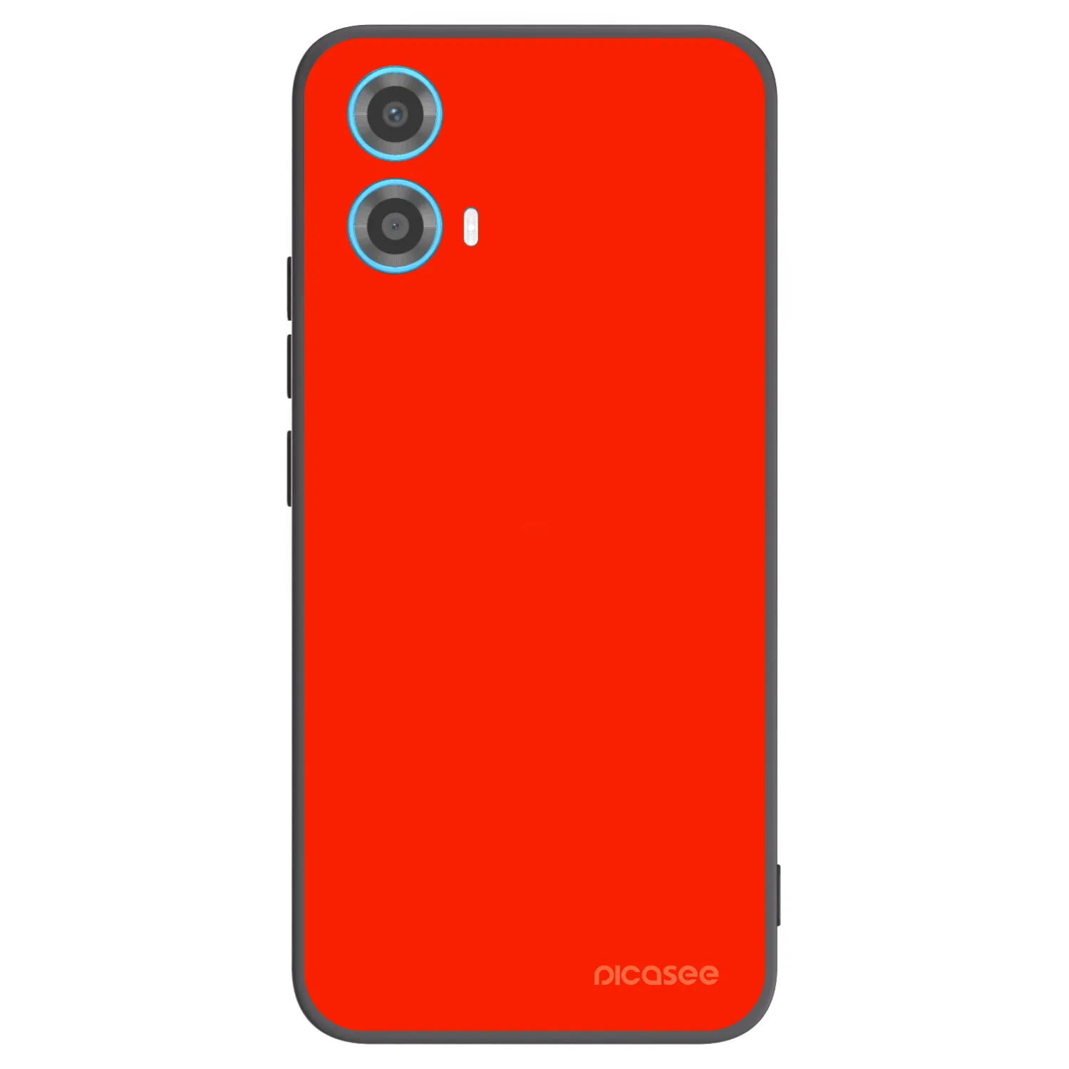 Picasee fekete szilikon tok az alábbi mobiltelefonokra Motorola Moto G34 5G - Maranello Red