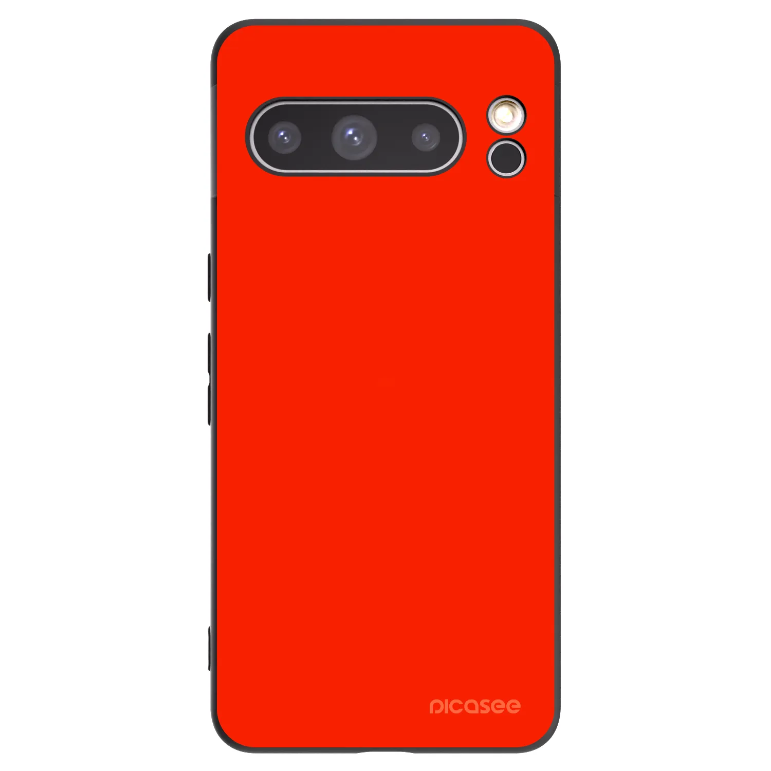 Picasee fekete szilikon tok az alábbi mobiltelefonokra Google Pixel 8 Pro - Maranello Red