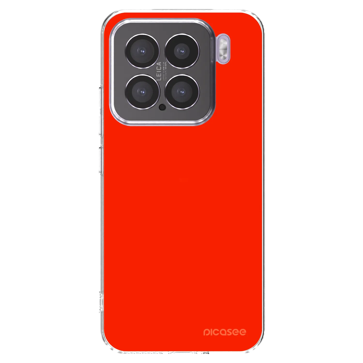 Picasee átlátszó szilikon tok az alábbi mobiltelefonokra Xiaomi 15 - Maranello Red