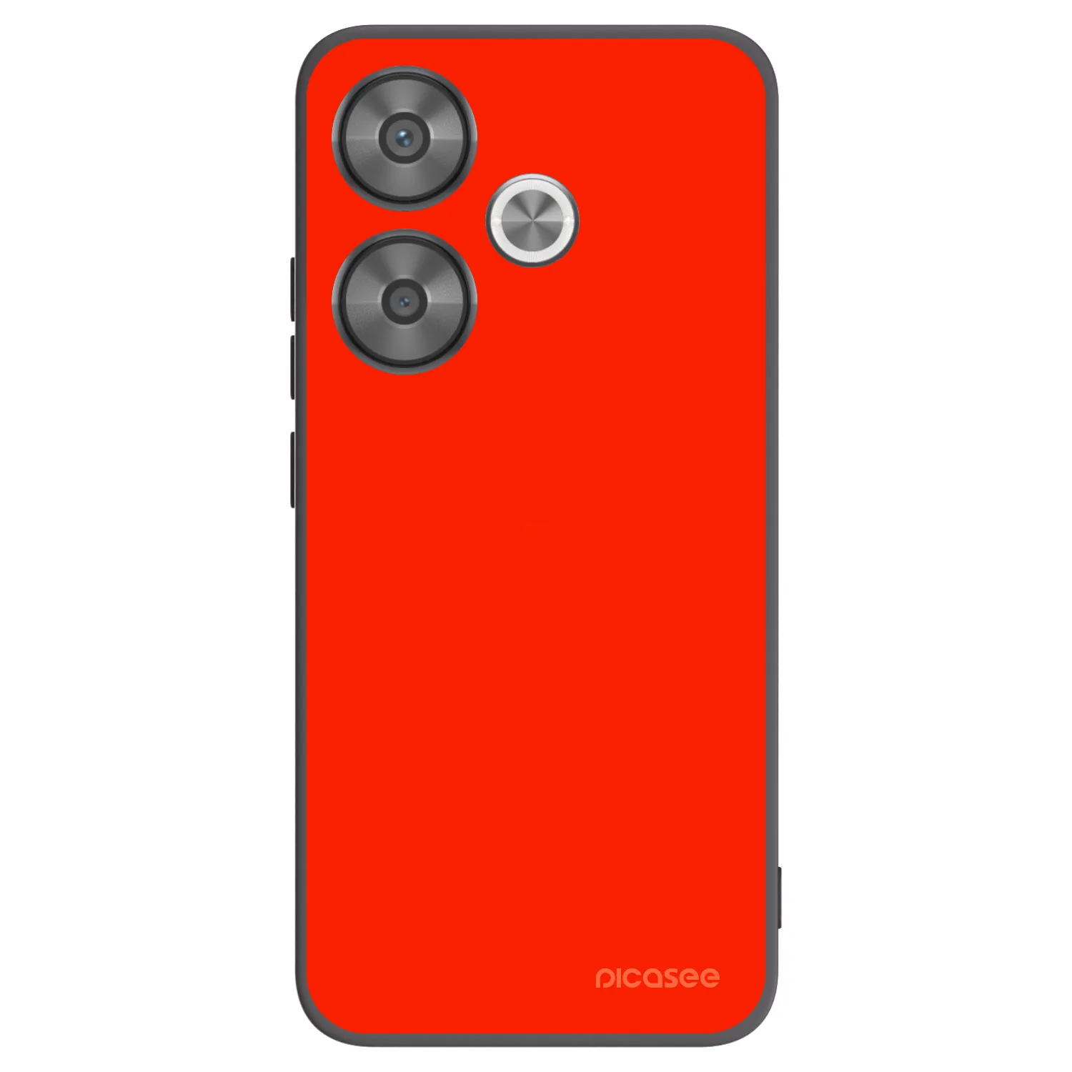 Picasee fekete szilikon tok az alábbi mobiltelefonokra Xiaomi Poco F6 - Maranello Red