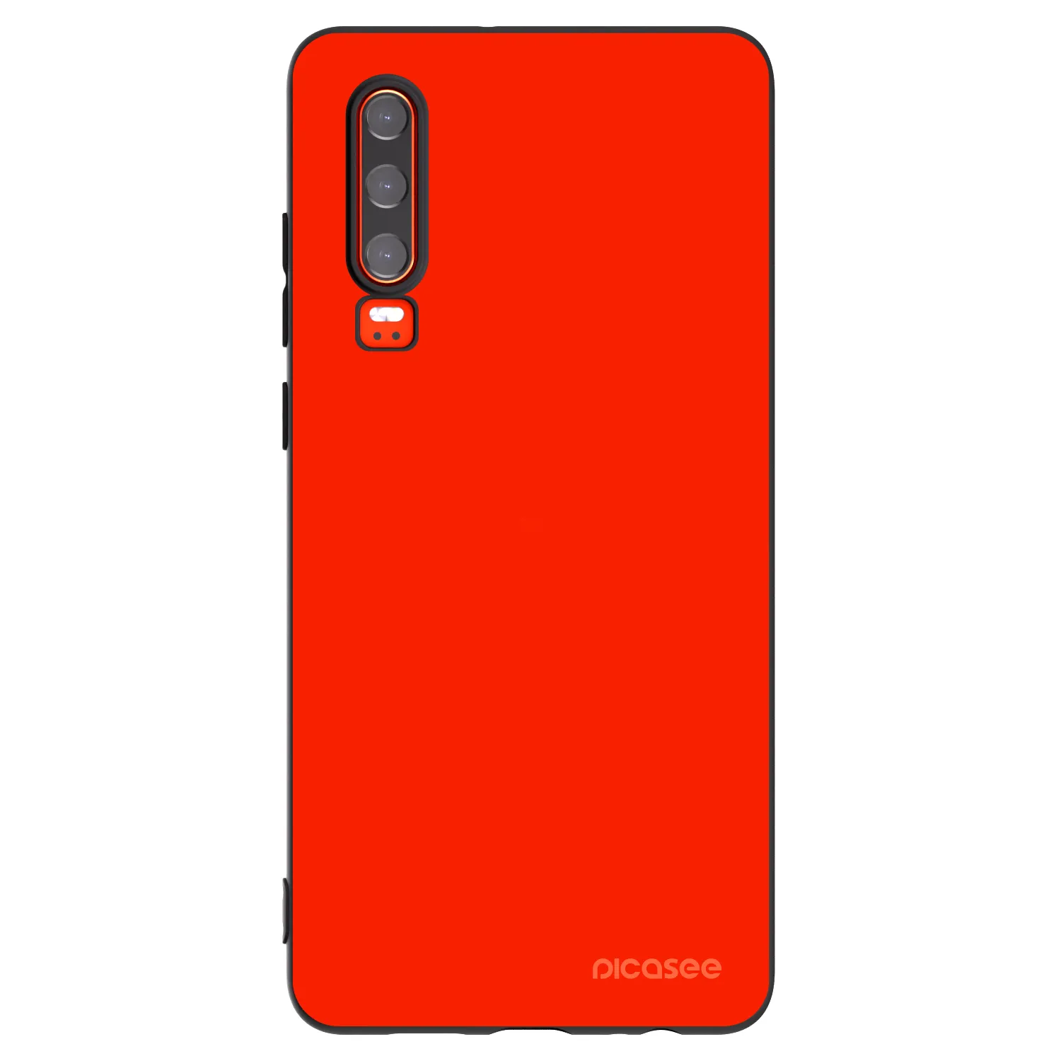 Picasee fekete szilikon tok az alábbi mobiltelefonokra Huawei P30 - Maranello Red
