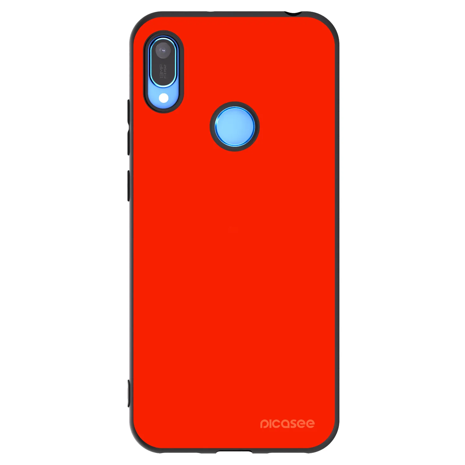 Picasee fekete szilikon tok az alábbi mobiltelefonokra Huawei Y6 2019 - Maranello Red
