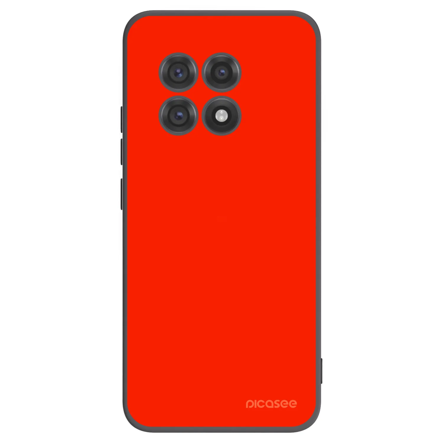 Picasee fekete szilikon tok az alábbi mobiltelefonokra OnePlus 13R 5G - Maranello Red