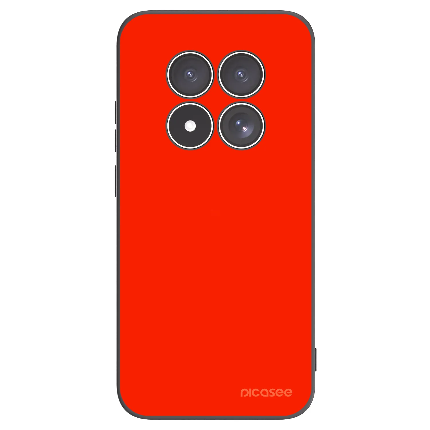 Picasee fekete szilikon tok az alábbi mobiltelefonokra Xiaomi Redmi Note 15 Pro 4G - Maranello Red