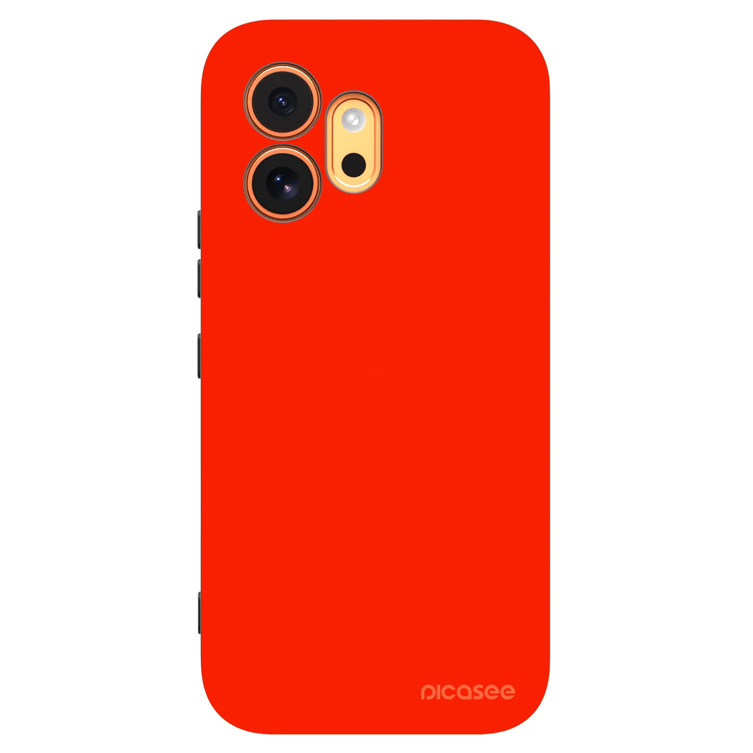 Picasee fekete szilikon tok az alábbi mobiltelefonokra Honor 600 - Maranello Red