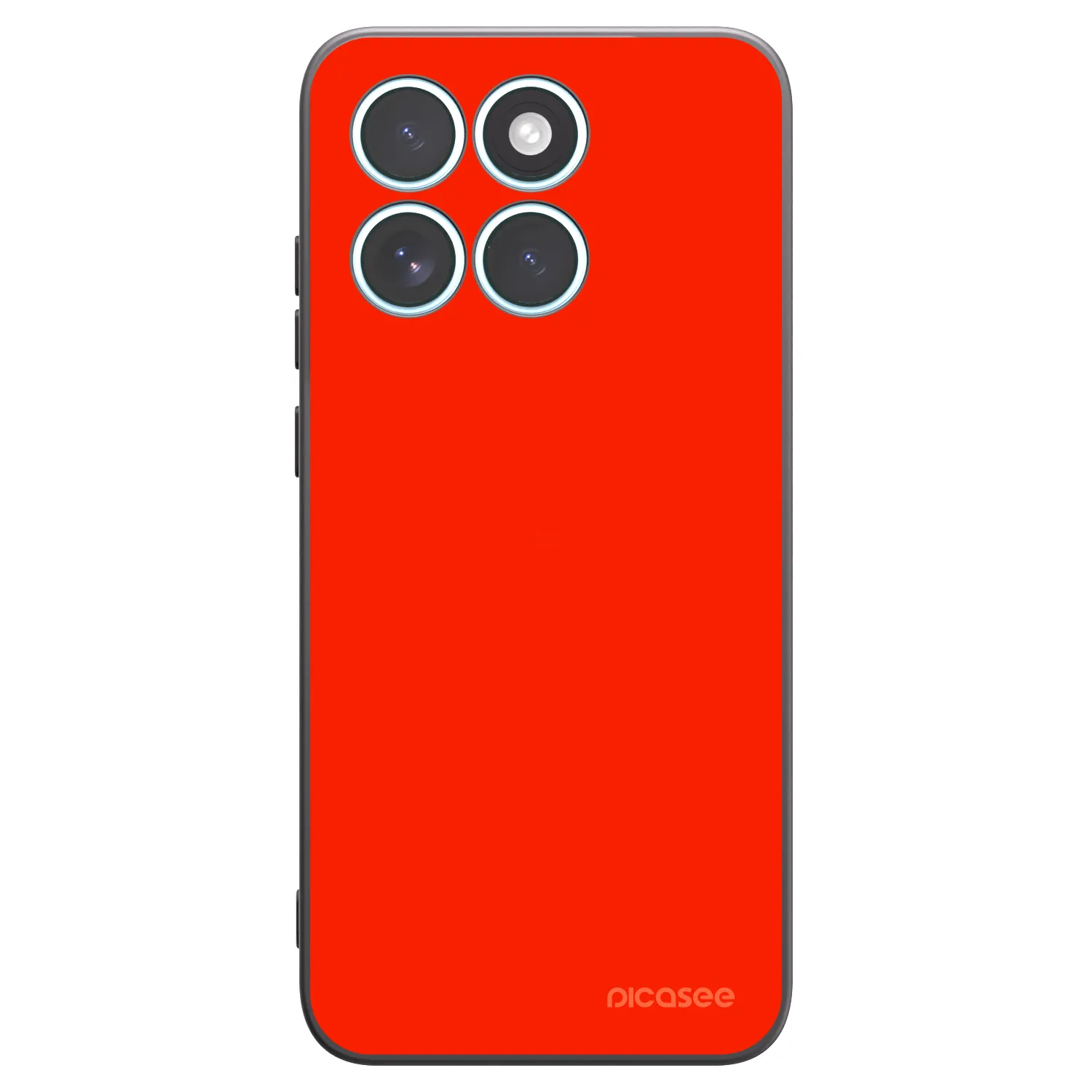 Picasee fekete szilikon tok az alábbi mobiltelefonokra Motorola Edge 70 Fusion - Maranello Red
