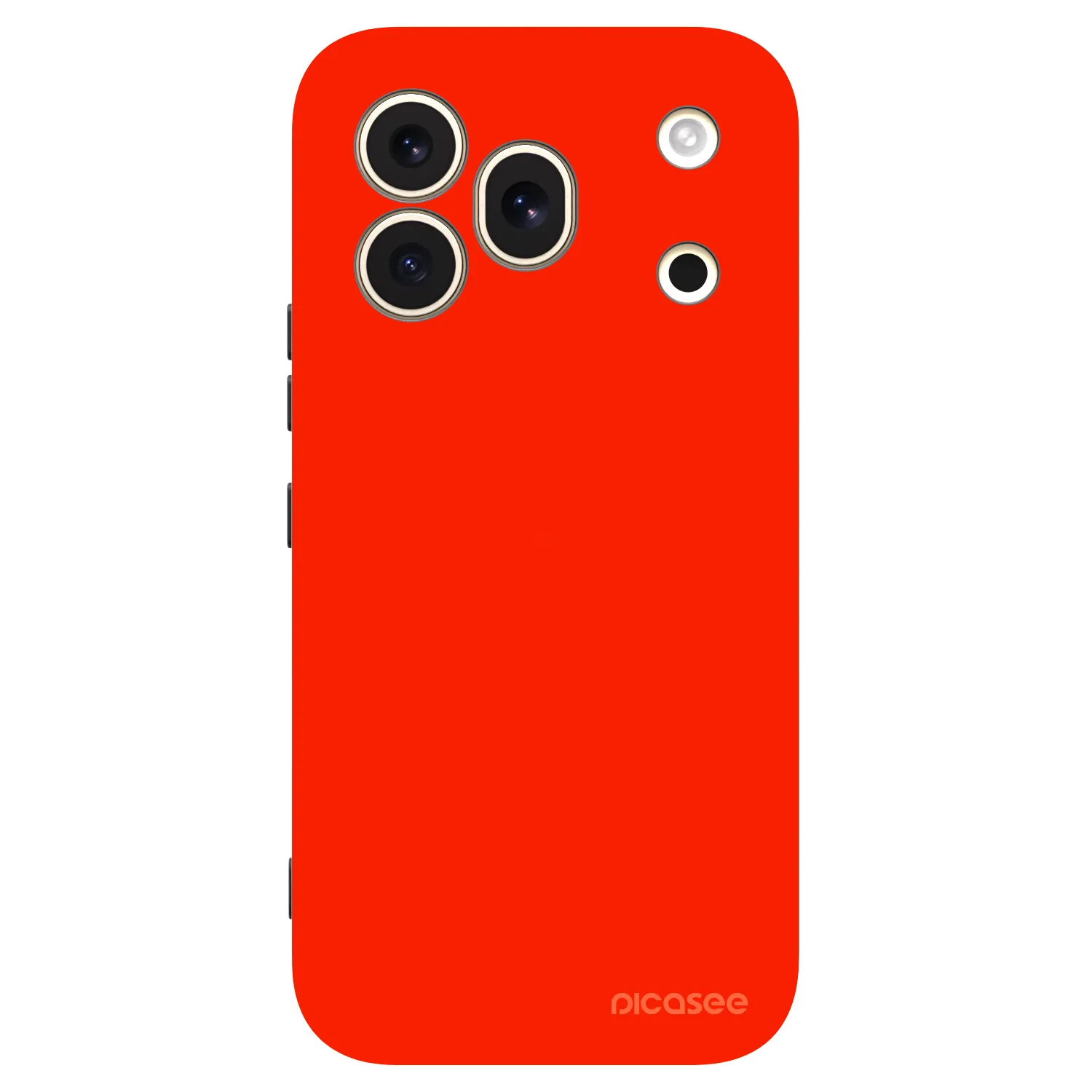 Picasee fekete szilikon tok az alábbi mobiltelefonokra Honor 600 Pro - Maranello Red