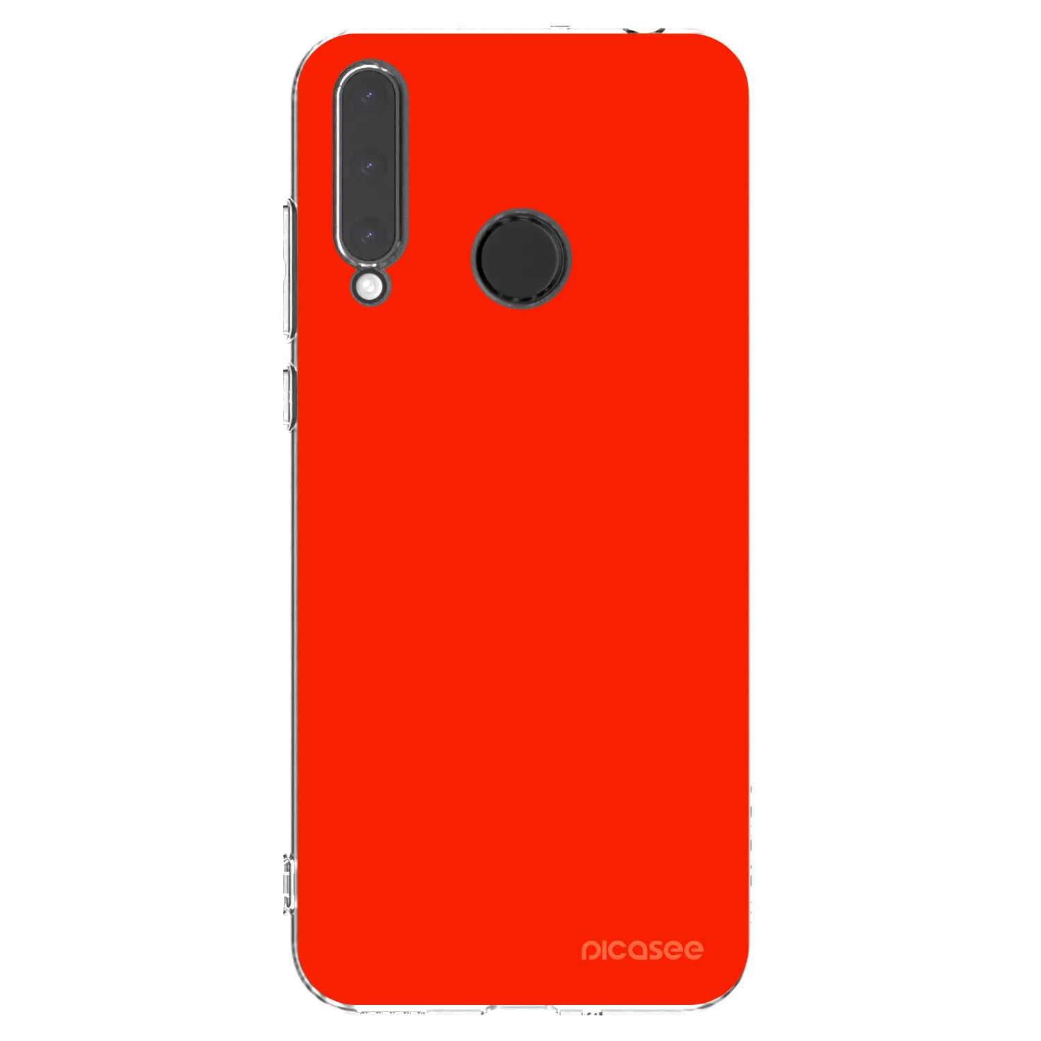 Picasee átlátszó szilikon tok az alábbi mobiltelefonokra Honor 20 Lite - Maranello Red