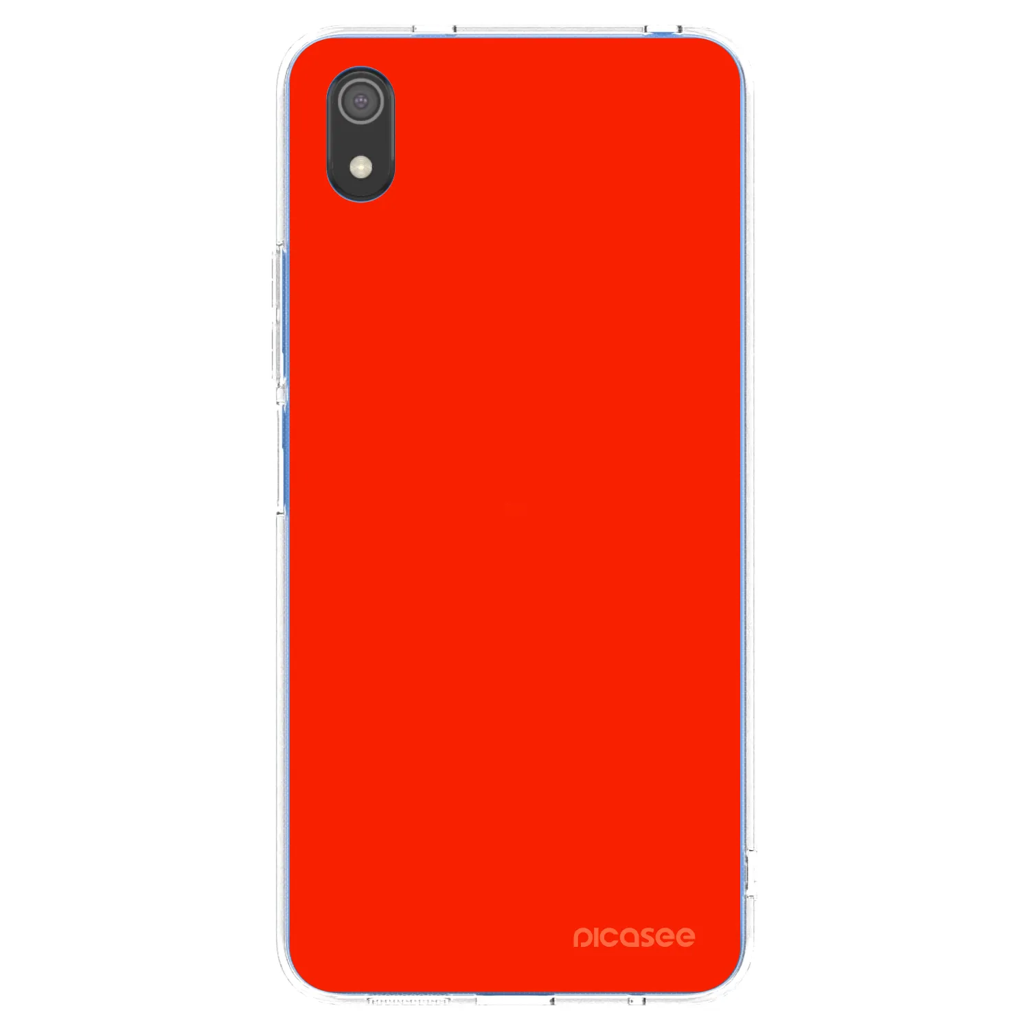 Picasee átlátszó szilikon tok az alábbi mobiltelefonokra Xiaomi Redmi 7A - Maranello Red