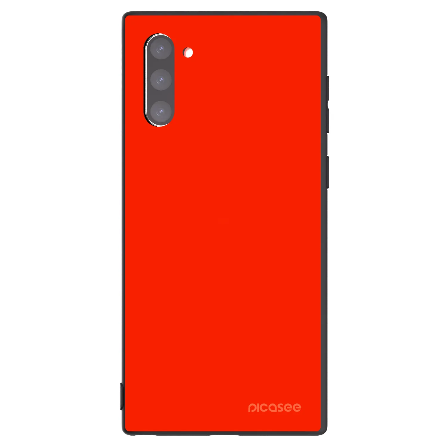 Picasee fekete szilikon tok az alábbi mobiltelefonokra Samsung Galaxy Note 10 N970F - Maranello Red