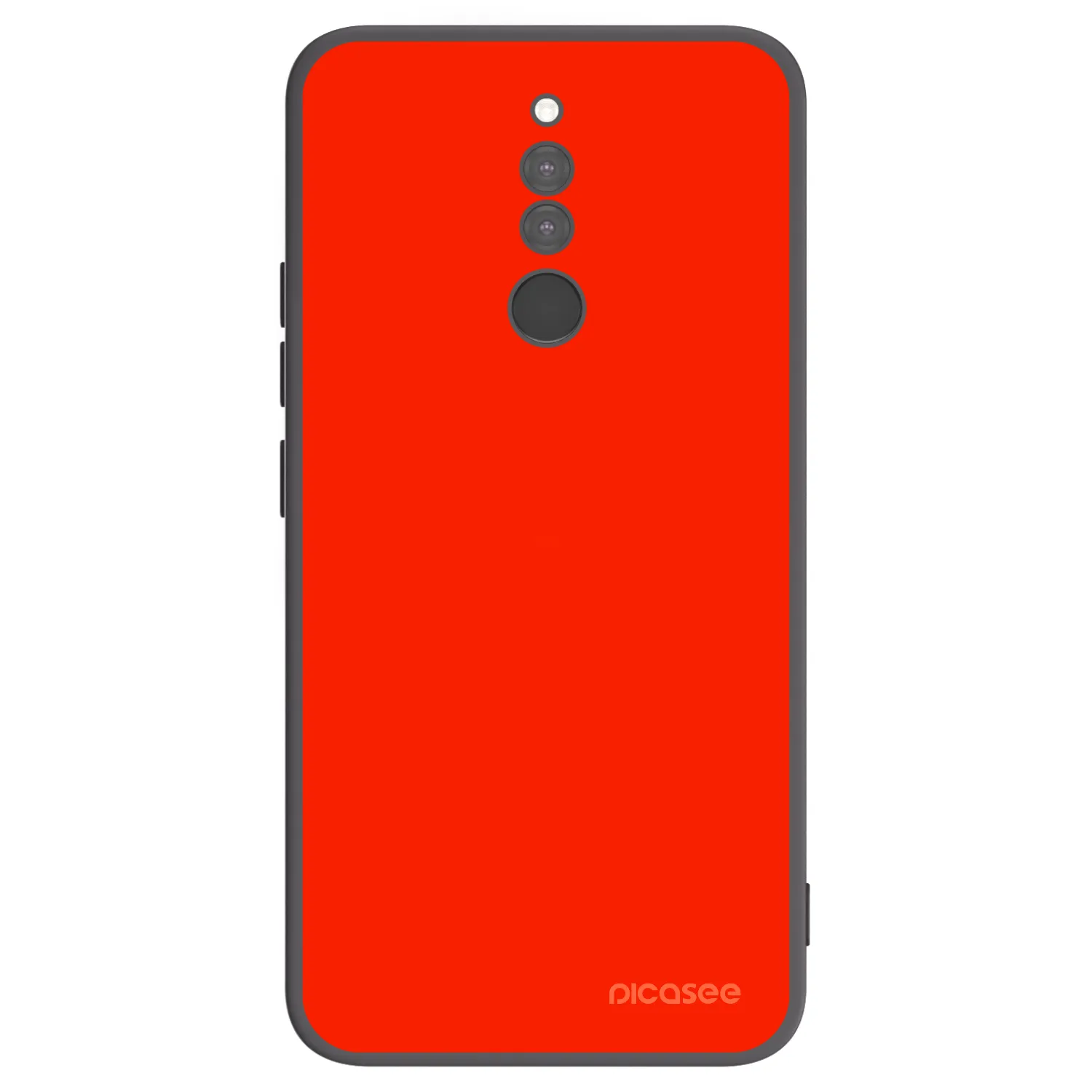 Picasee fekete szilikon tok az alábbi mobiltelefonokra Xiaomi Redmi 8 - Maranello Red