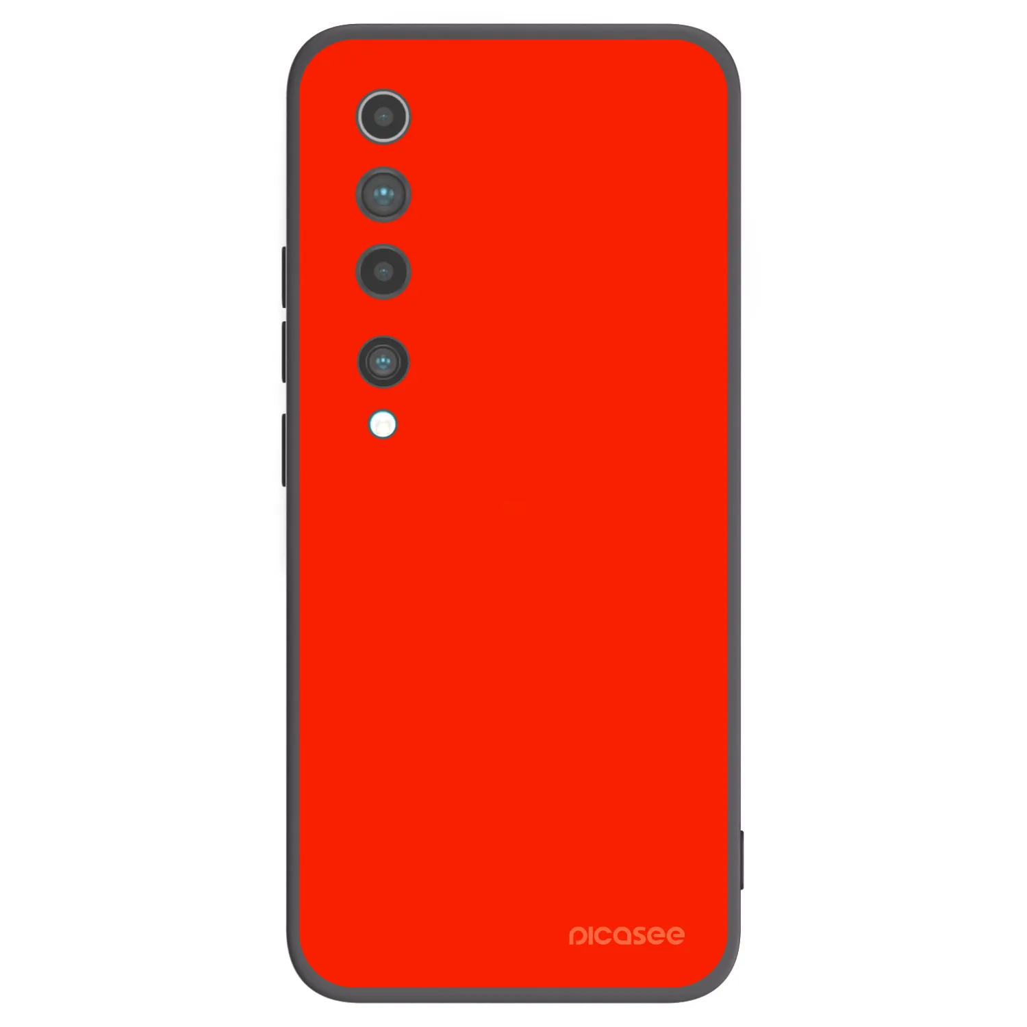 Picasee fekete szilikon tok az alábbi mobiltelefonokra Xiaomi Mi 10 - Maranello Red