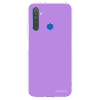Picasee átlátszó szilikon tok az alábbi mobiltelefonokra Realme 5 - Mystic Melody