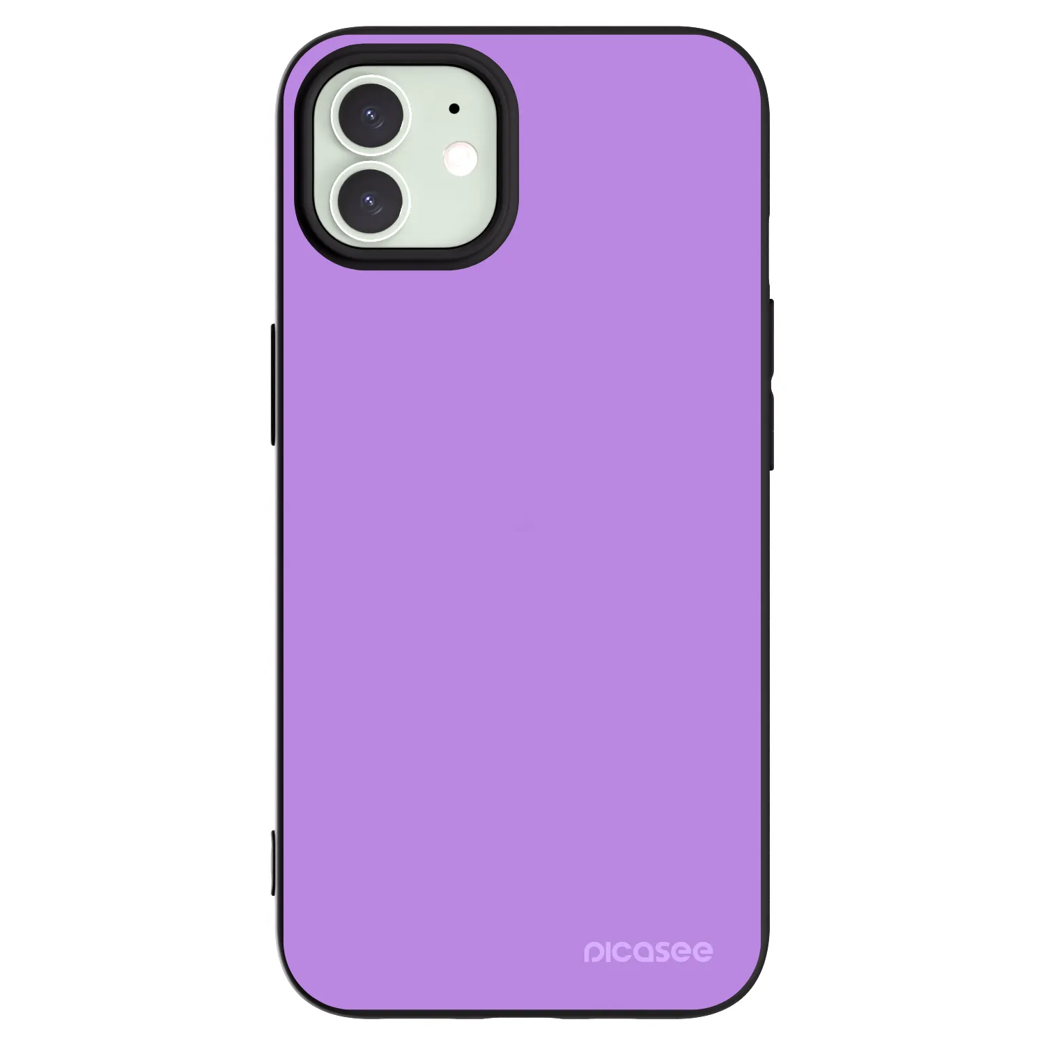 Picasee fekete szilikon tok az alábbi mobiltelefonokra Apple iPhone 12 - Mystic Melody