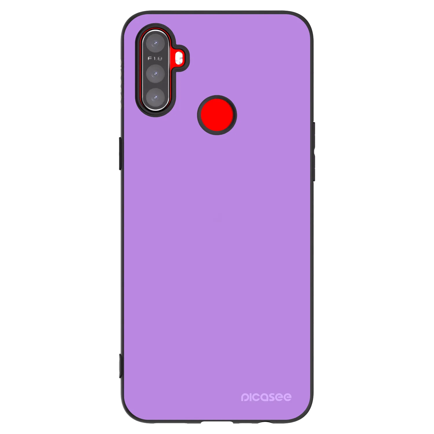 Picasee fekete szilikon tok az alábbi mobiltelefonokra Realme C3 - Mystic Melody