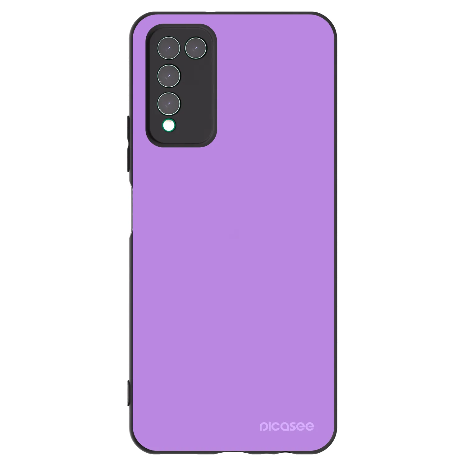 Picasee fekete szilikon tok az alábbi mobiltelefonokra Honor 10X Lite - Mystic Melody