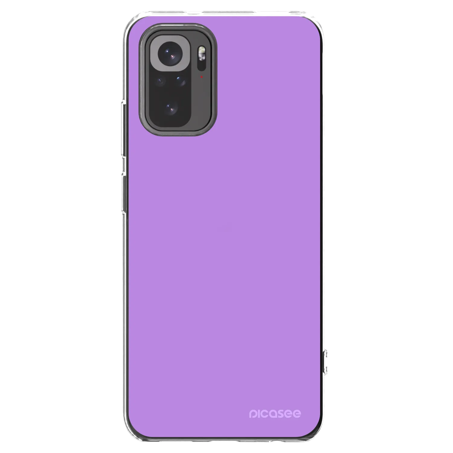 Picasee átlátszó szilikon tok az alábbi mobiltelefonokra Xiaomi Redmi Note 10 - Mystic Melody