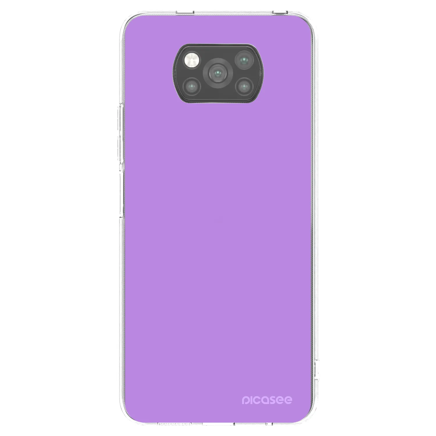 Picasee fekete szilikon tok az alábbi mobiltelefonokra Xiaomi Poco X3 Pro - Mystic Melody