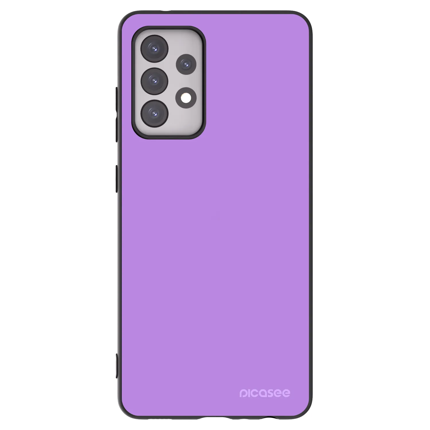 Picasee fekete szilikon tok az alábbi mobiltelefonokra Samsung Galaxy A52s 5G A528B - Mystic Melody