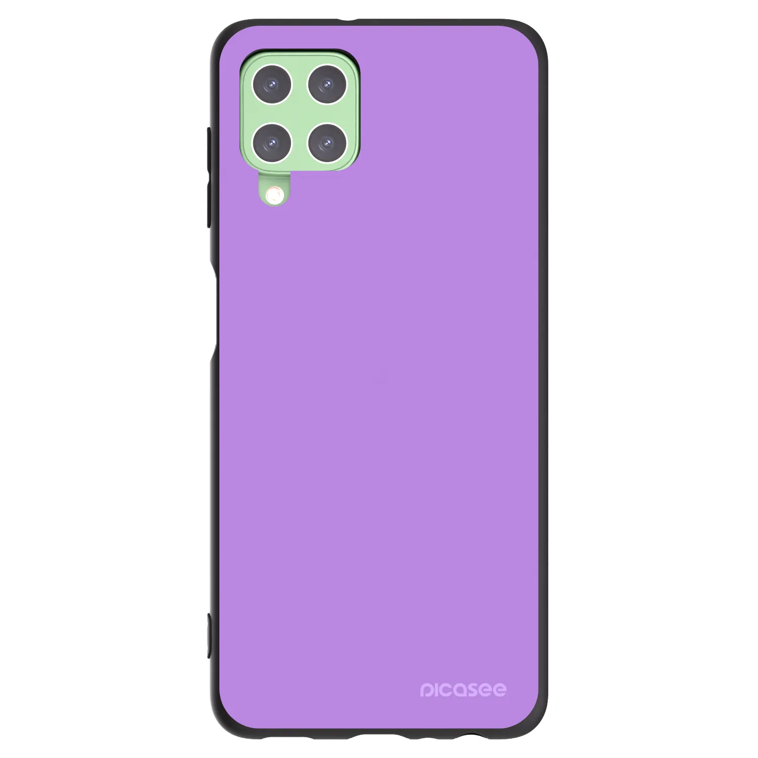 Picasee fekete szilikon tok az alábbi mobiltelefonokra Samsung Galaxy A22 A225F 4G - Mystic Melody