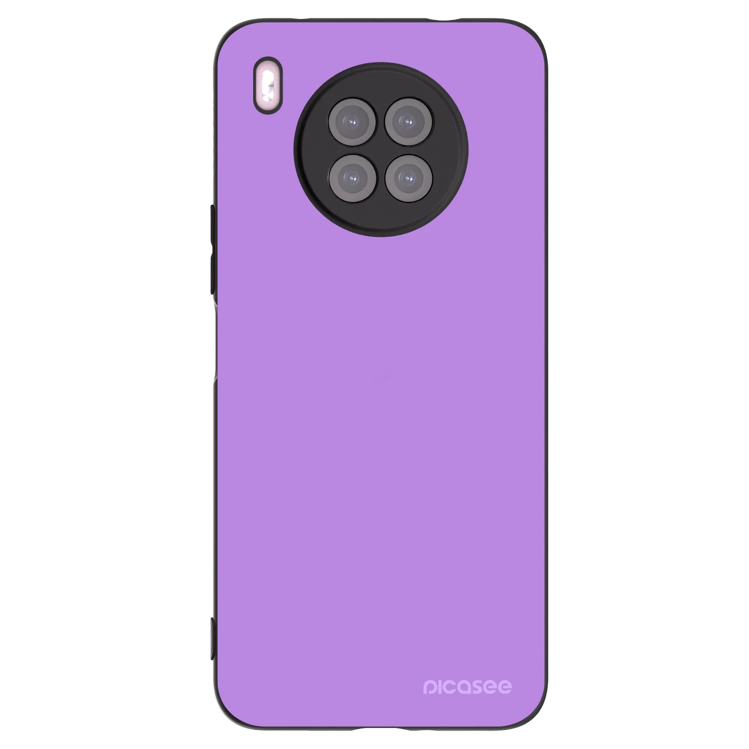 Picasee fekete szilikon tok az alábbi mobiltelefonokra Huawei Nova 8i - Mystic Melody