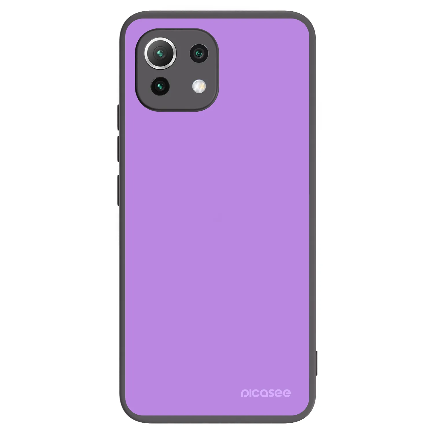 Picasee fekete szilikon tok az alábbi mobiltelefonokra Xiaomi 11 Lite 5G NE - Mystic Melody