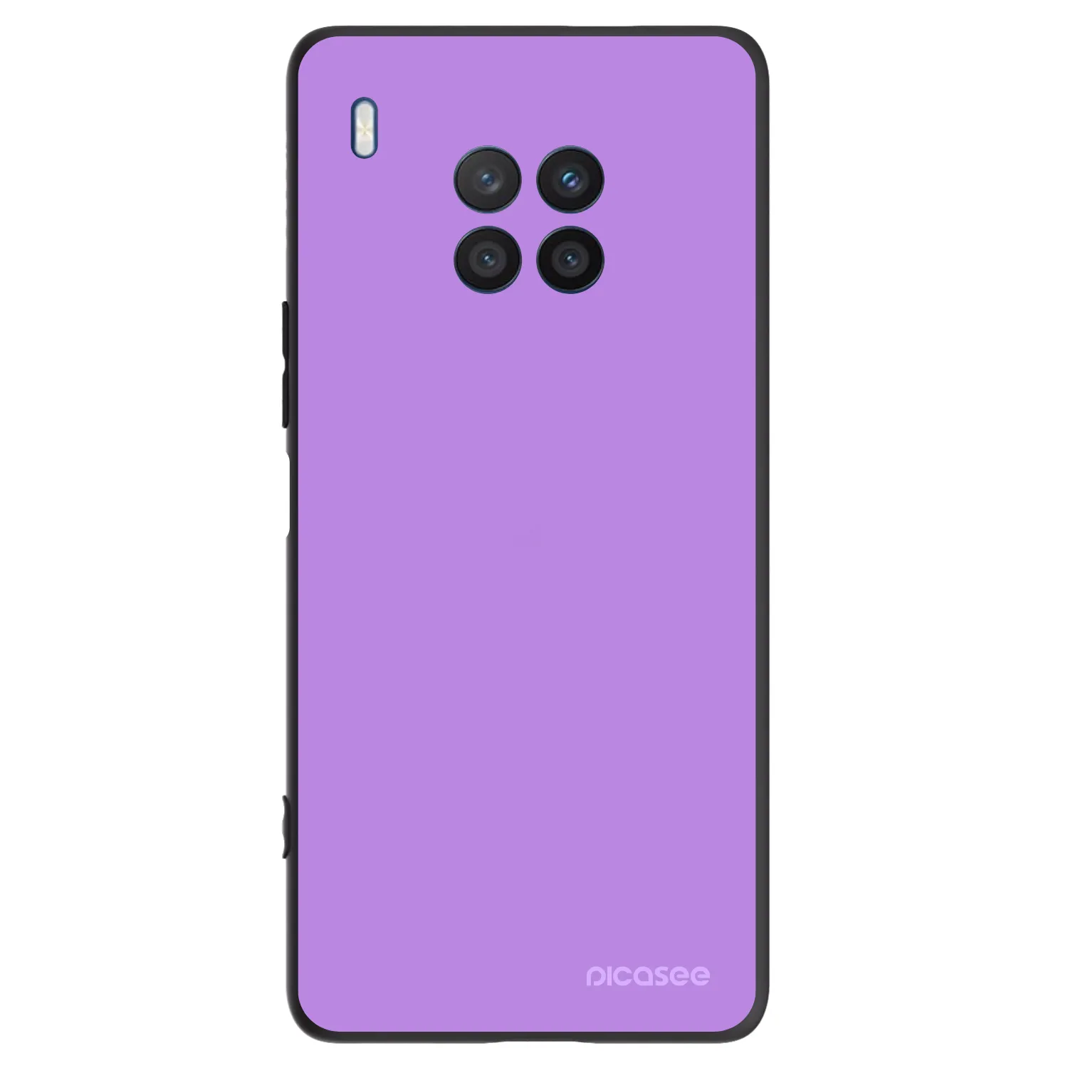 Picasee fekete szilikon tok az alábbi mobiltelefonokra Honor 50 Lite - Mystic Melody