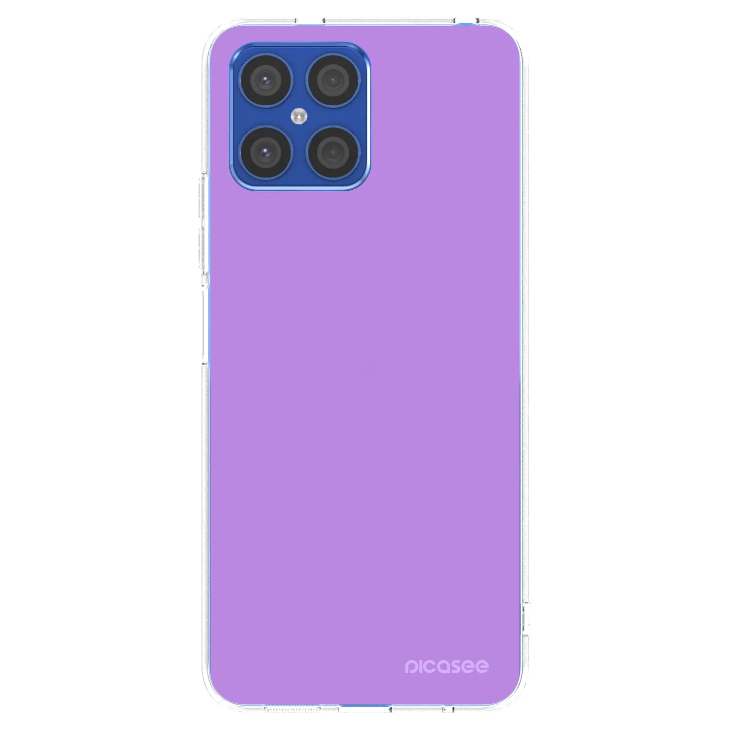Picasee átlátszó szilikon tok az alábbi mobiltelefonokra Honor X8 4G - Mystic Melody