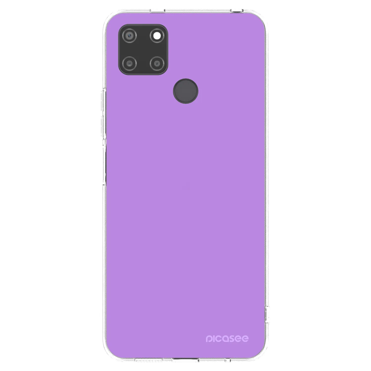 Picasee átlátszó szilikon tok az alábbi mobiltelefonokra Realme C21Y - Mystic Melody