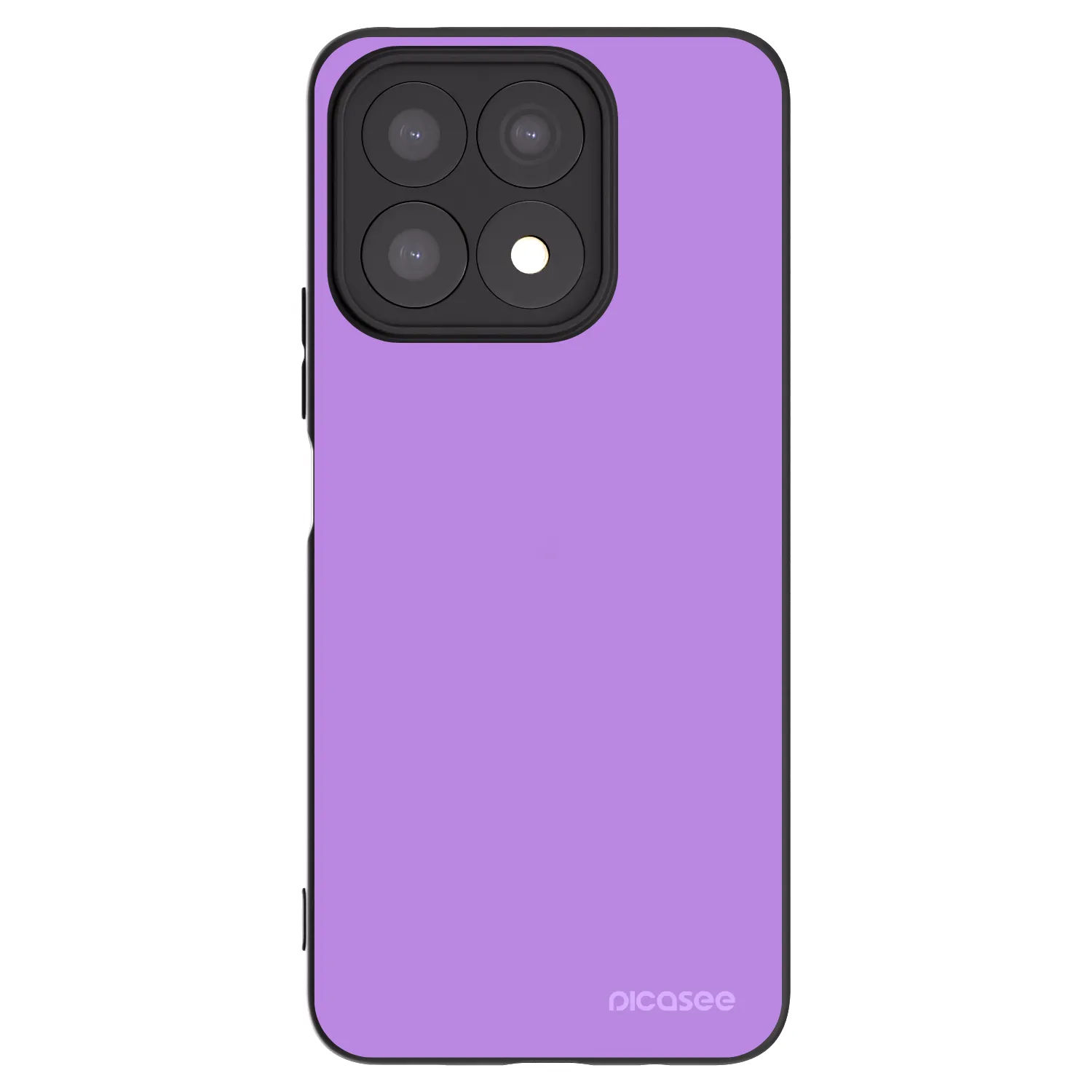 Picasee fekete szilikon tok az alábbi mobiltelefonokra Honor X8a - Mystic Melody