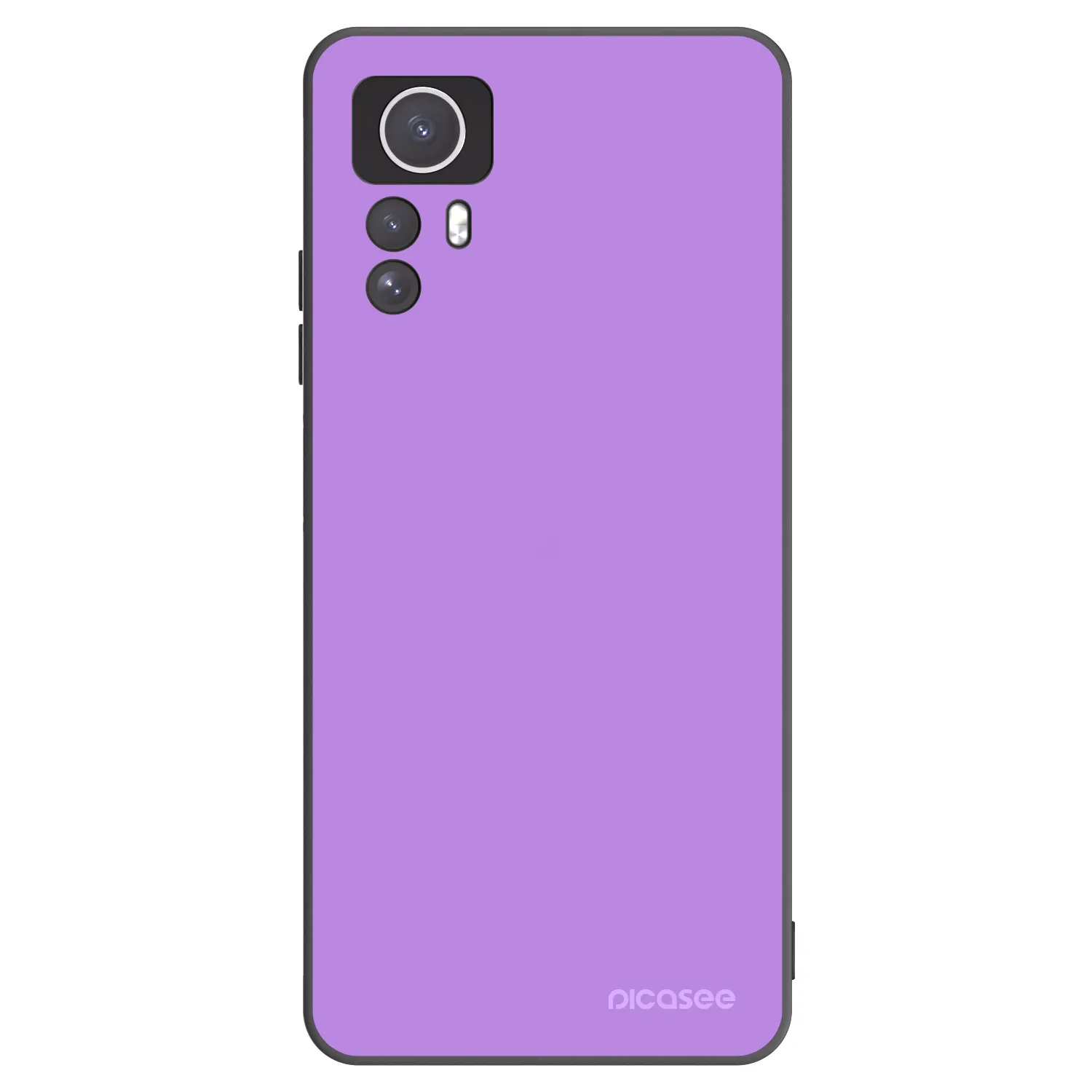 Picasee fekete szilikon tok az alábbi mobiltelefonokra Xiaomi Redmi Note 12S - Mystic Melody
