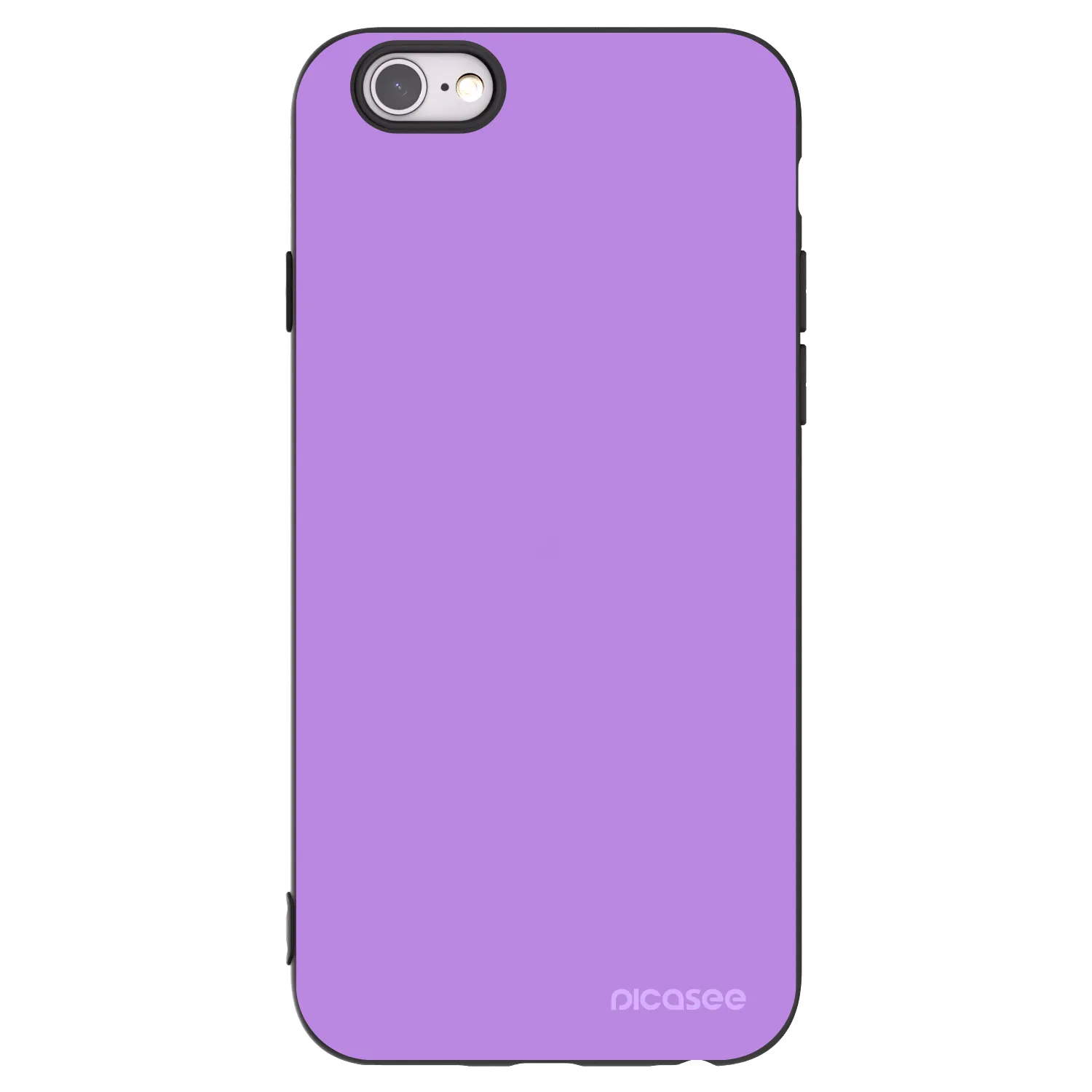 Picasee fekete szilikon tok az alábbi mobiltelefonokra Apple iPhone 6/6S - Mystic Melody