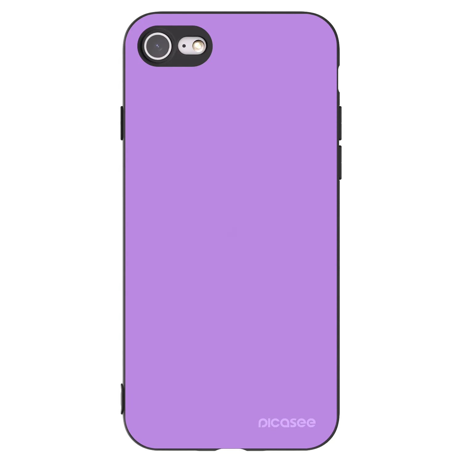 Picasee fekete szilikon tok az alábbi mobiltelefonokra Apple iPhone 7 - Mystic Melody