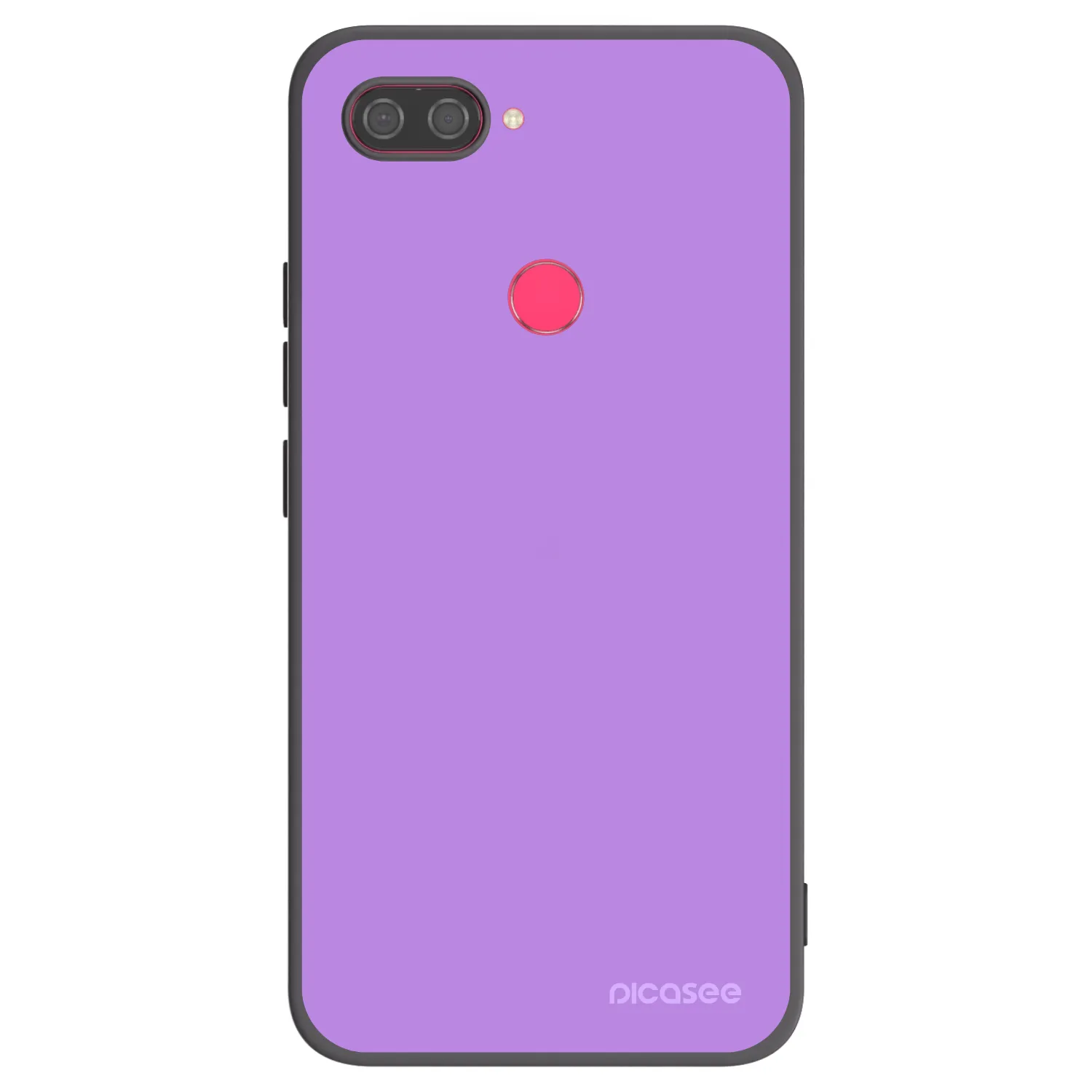 Picasee fekete szilikon tok az alábbi mobiltelefonokra Xiaomi Mi 8 Lite - Mystic Melody